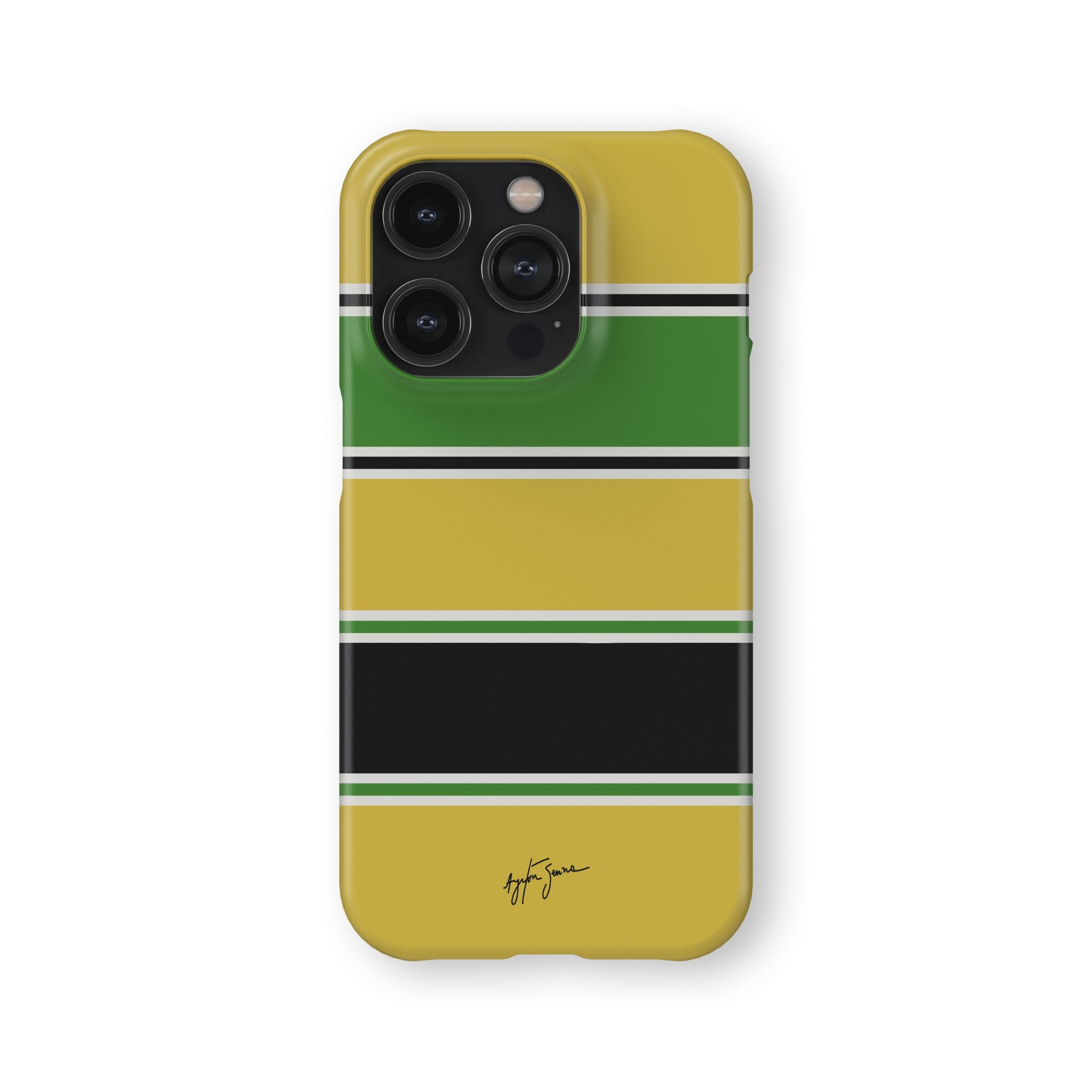 Ayrton Senna Phone Case – 1988 McLaren Tribute Illustration Premium Protective Cover