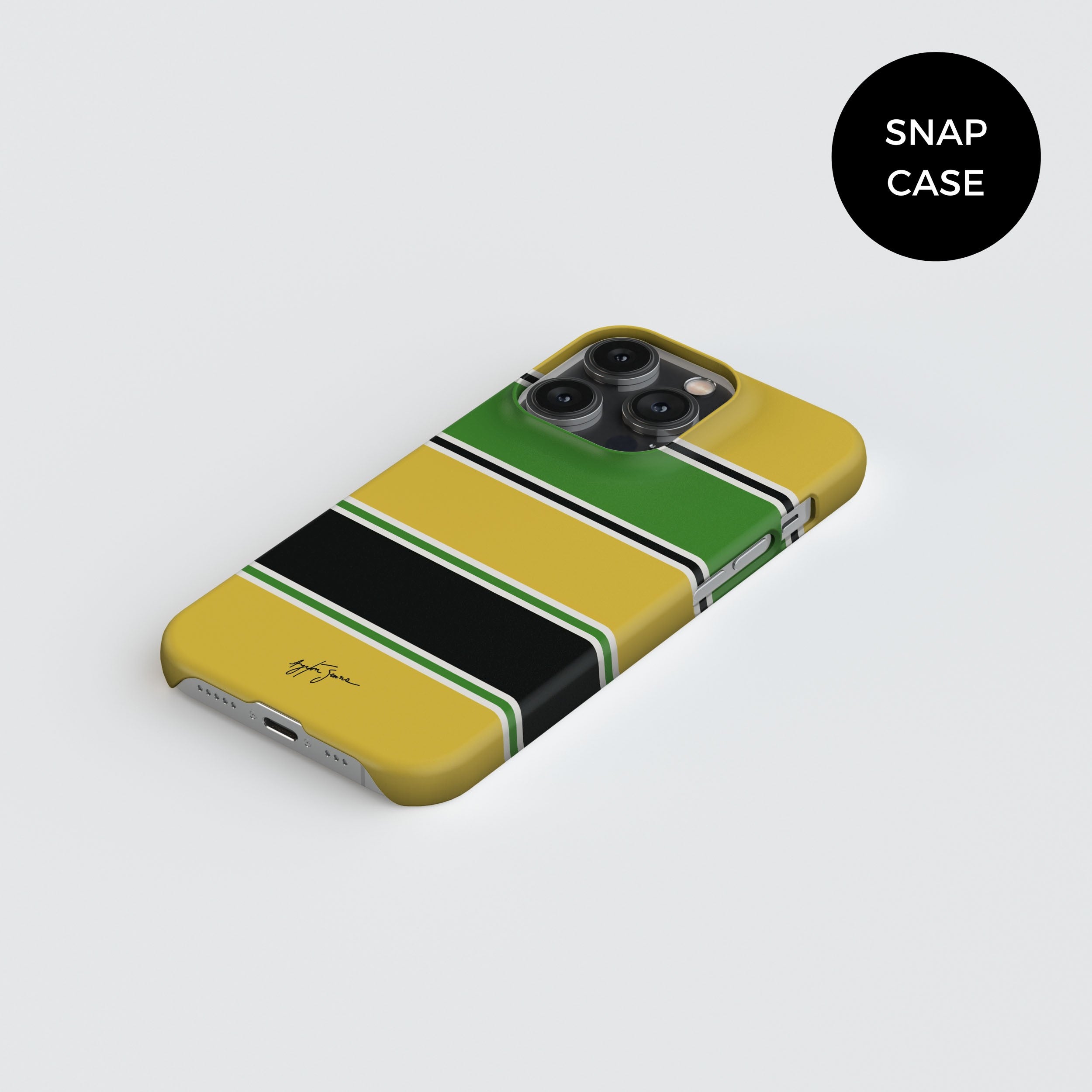 Ayrton Senna Phone Case – 1988 McLaren Tribute Illustration Premium Protective Cover