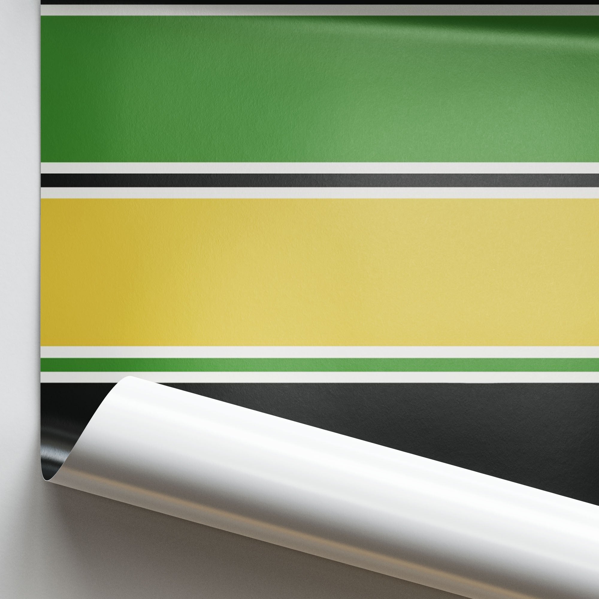 Ayrton Senna F1 McLaren 1988 Homage Illustration Poster