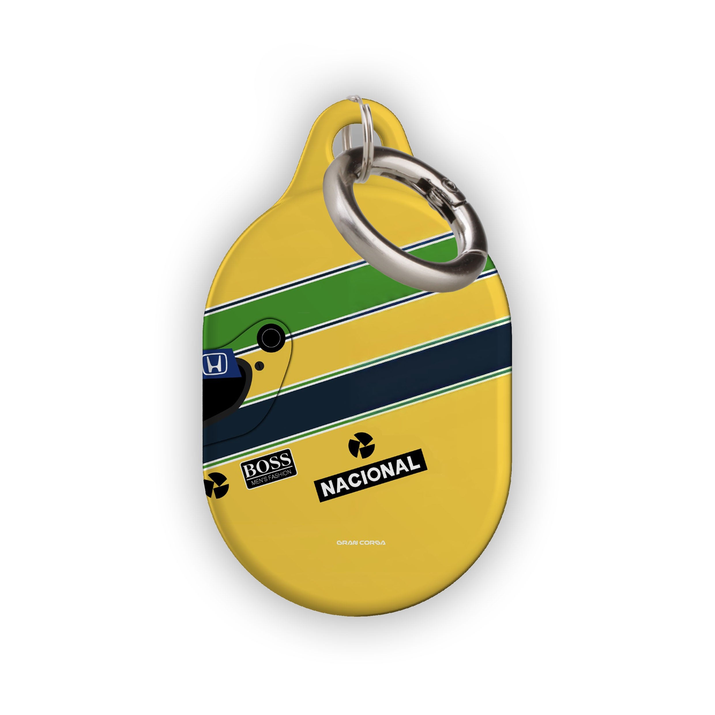 Ayrton Senna F1 McLaren 1989 MP4/5 Helmet AirTag Holder