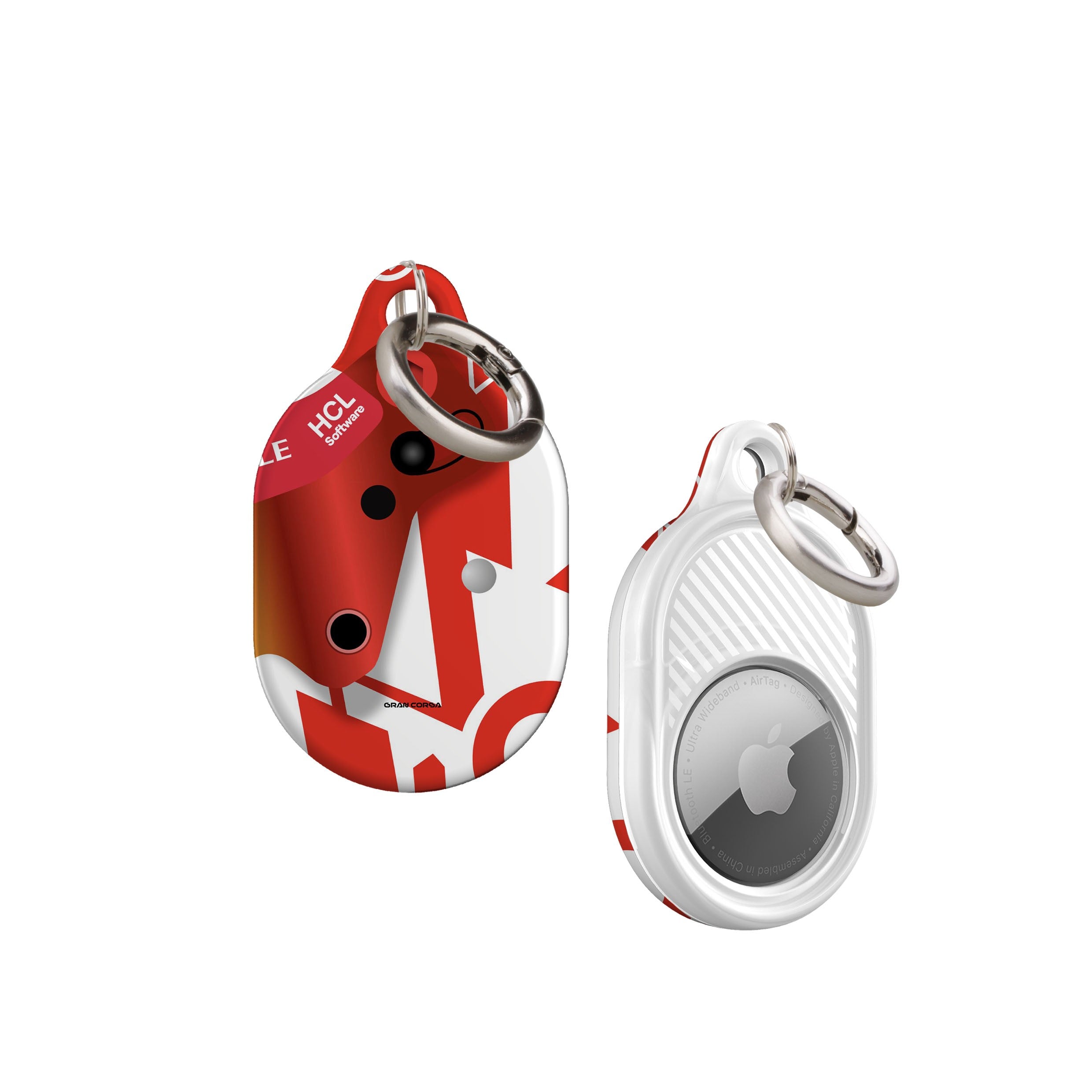 Charles Leclerc F1 Ferrari 2024 Monaco GP Helmet AirTag Holder