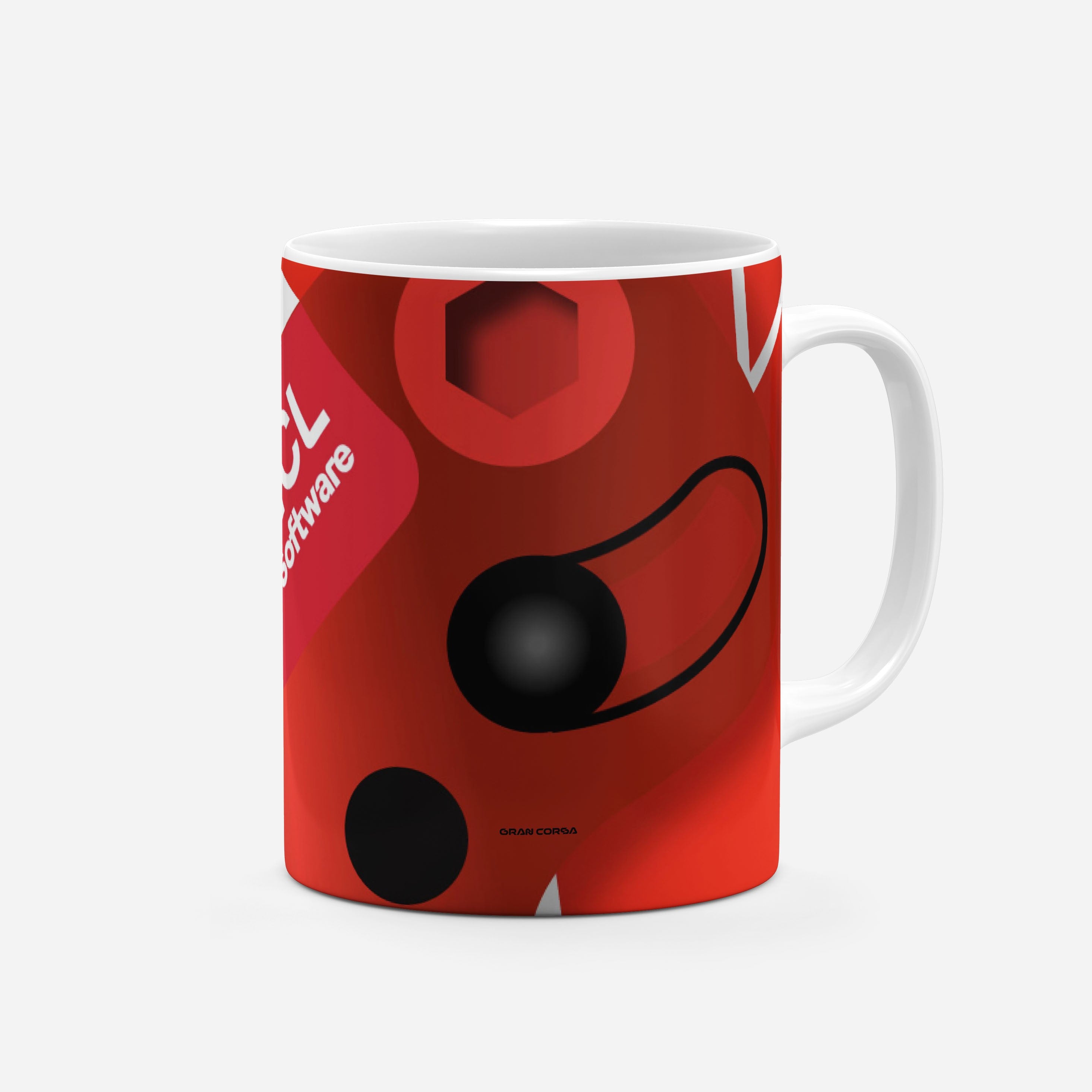 Charles Leclerc F1 Ferrari 2024 Monaco GP Helmet Mug