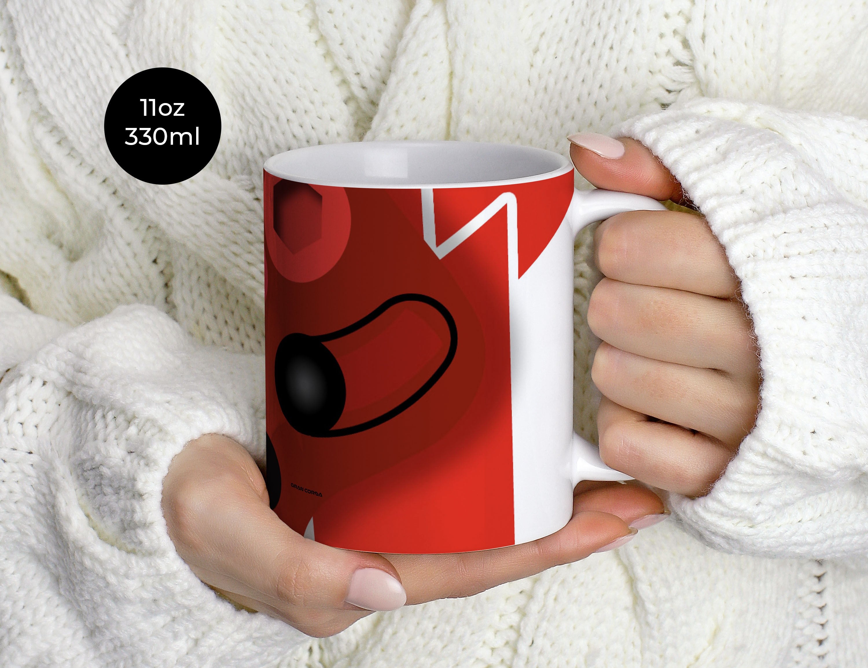 Charles Leclerc F1 Ferrari 2024 Monaco GP Helmet Mug