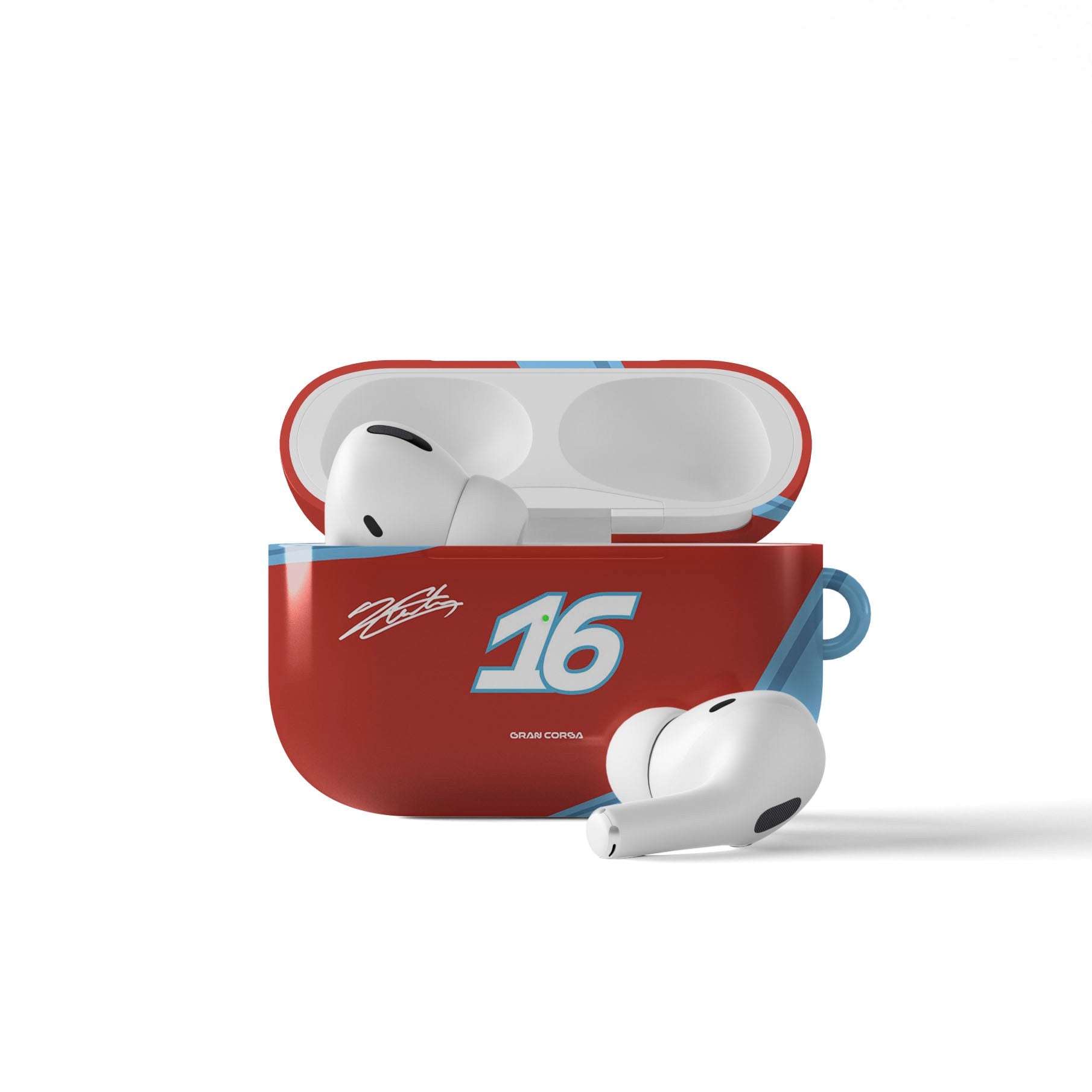Charles Leclerc F1 Ferrari 2024 Miami GP Livery AirPods Case