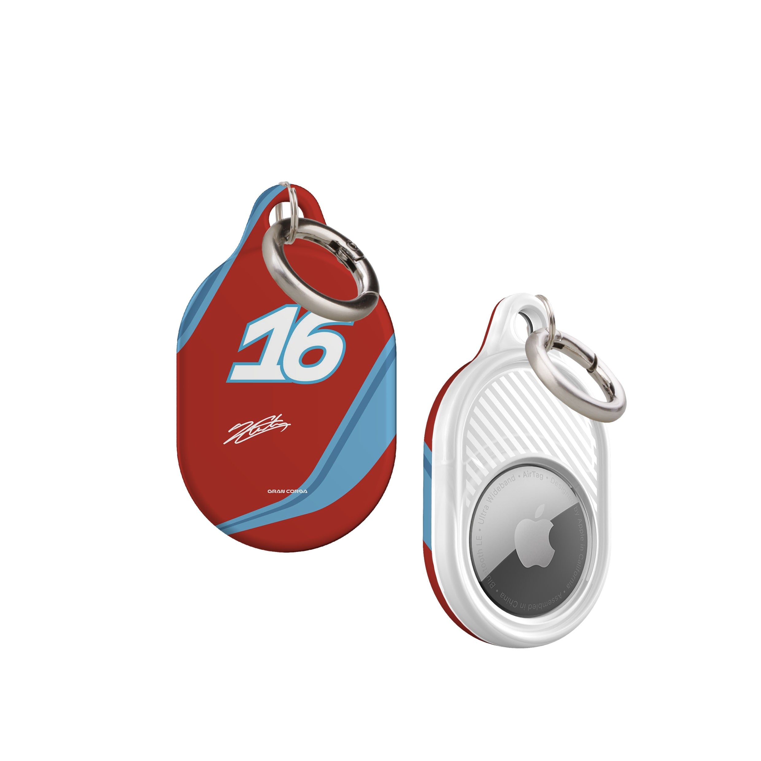 Valtteri Bottas F1 Kick Sauber 2024 Monaco GP Helmet AirTag Holder