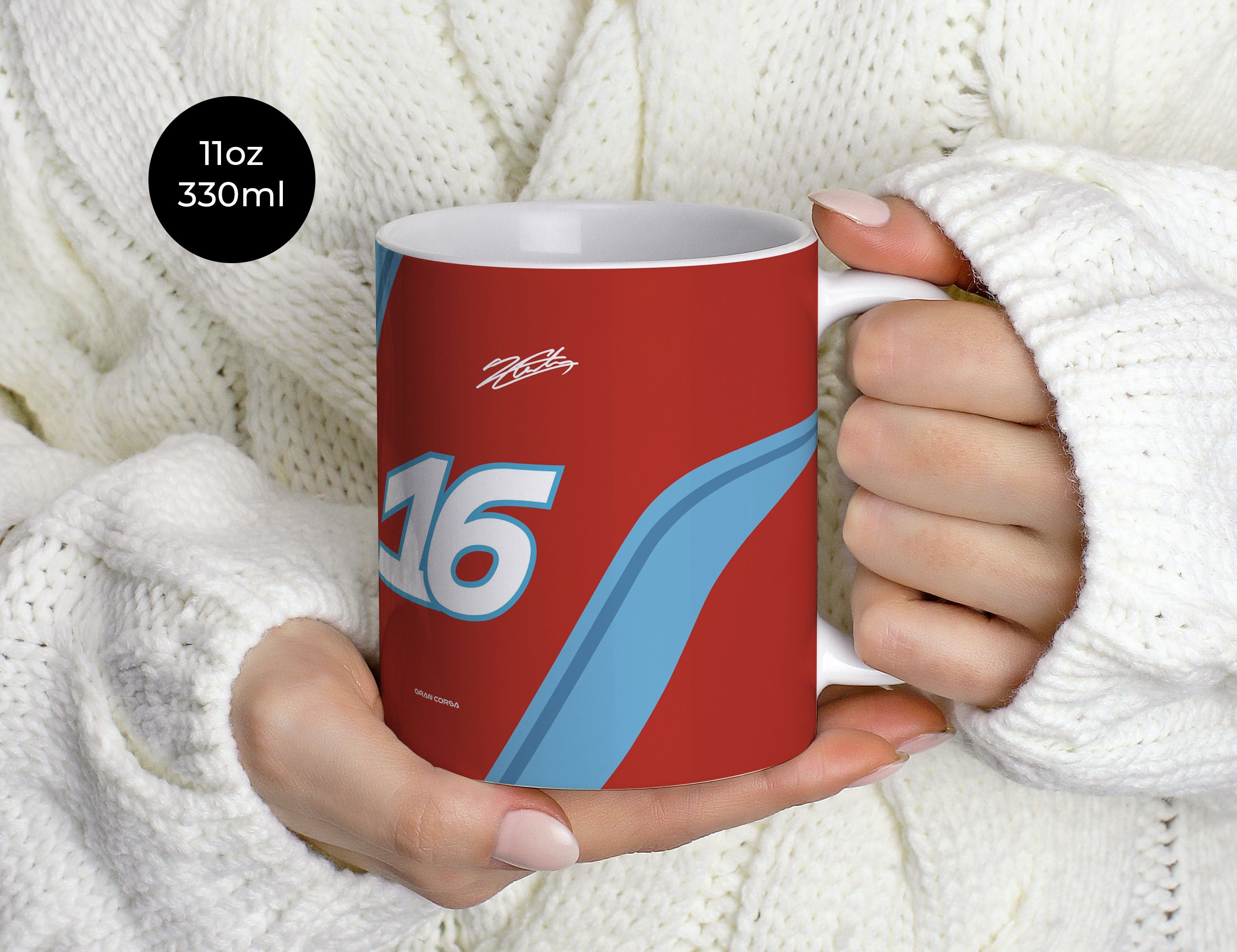 Charles Leclerc F1 Ferrari 2024 Miami GP Livery Mug