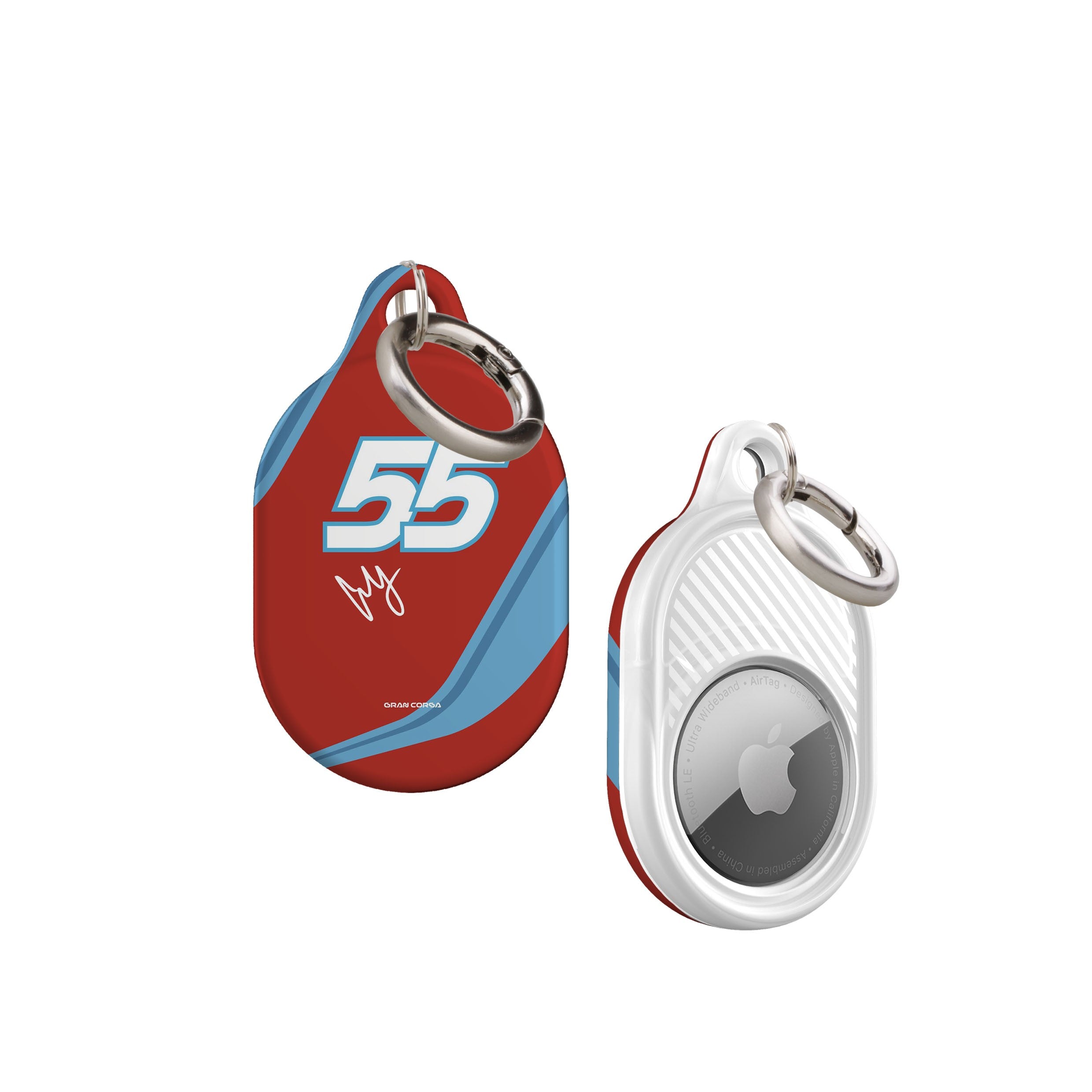 Carlos Sainz F1 Ferrari 2024 Miami GP Livery AirTag Holder
