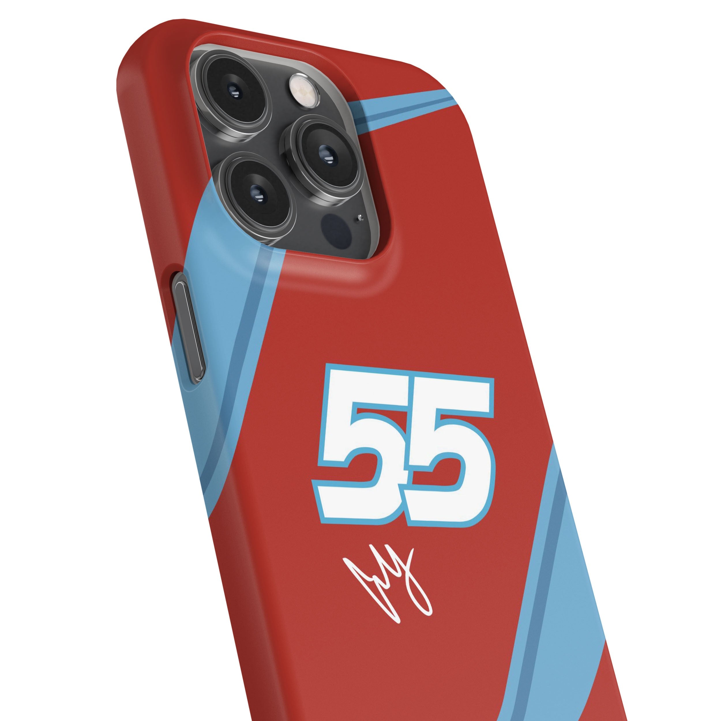 Carlos Sainz Phone Case - 2024 Ferrari Miami GP F1 Livery Protection
