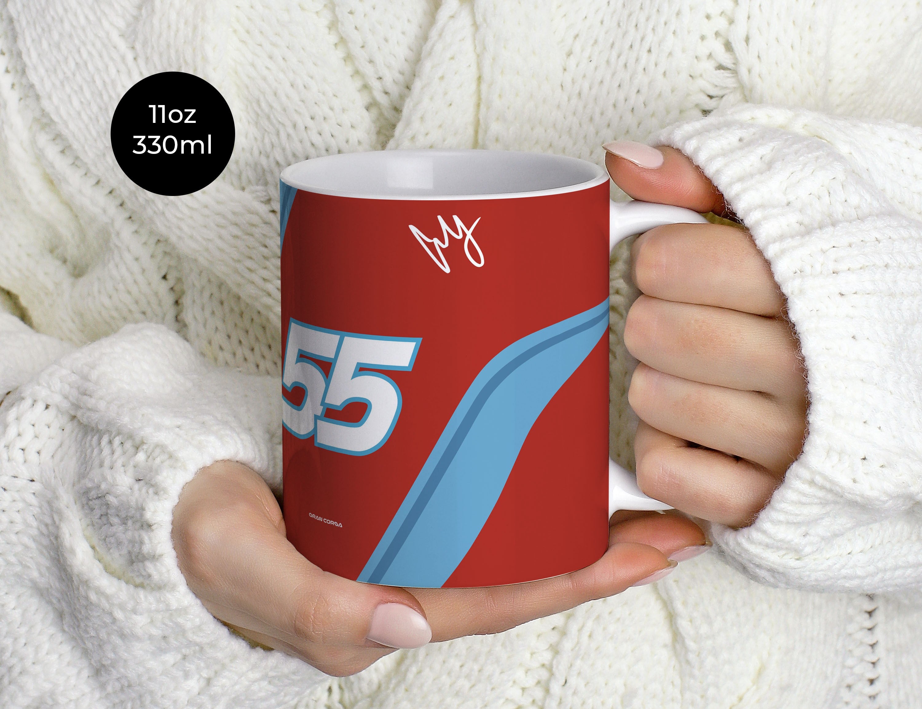 Carlos Sainz F1 Ferrari 2024 Miami GP Livery Mug