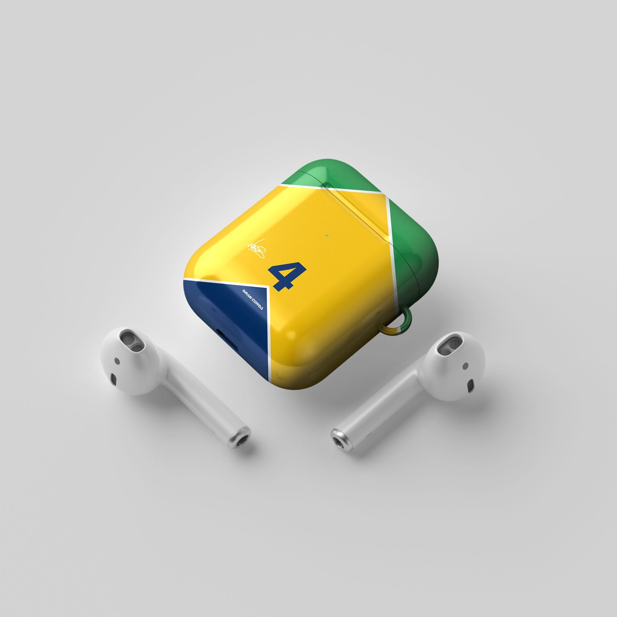 Lando Norris F1 McLaren 2024 Monaco GP Livery AirPods Case