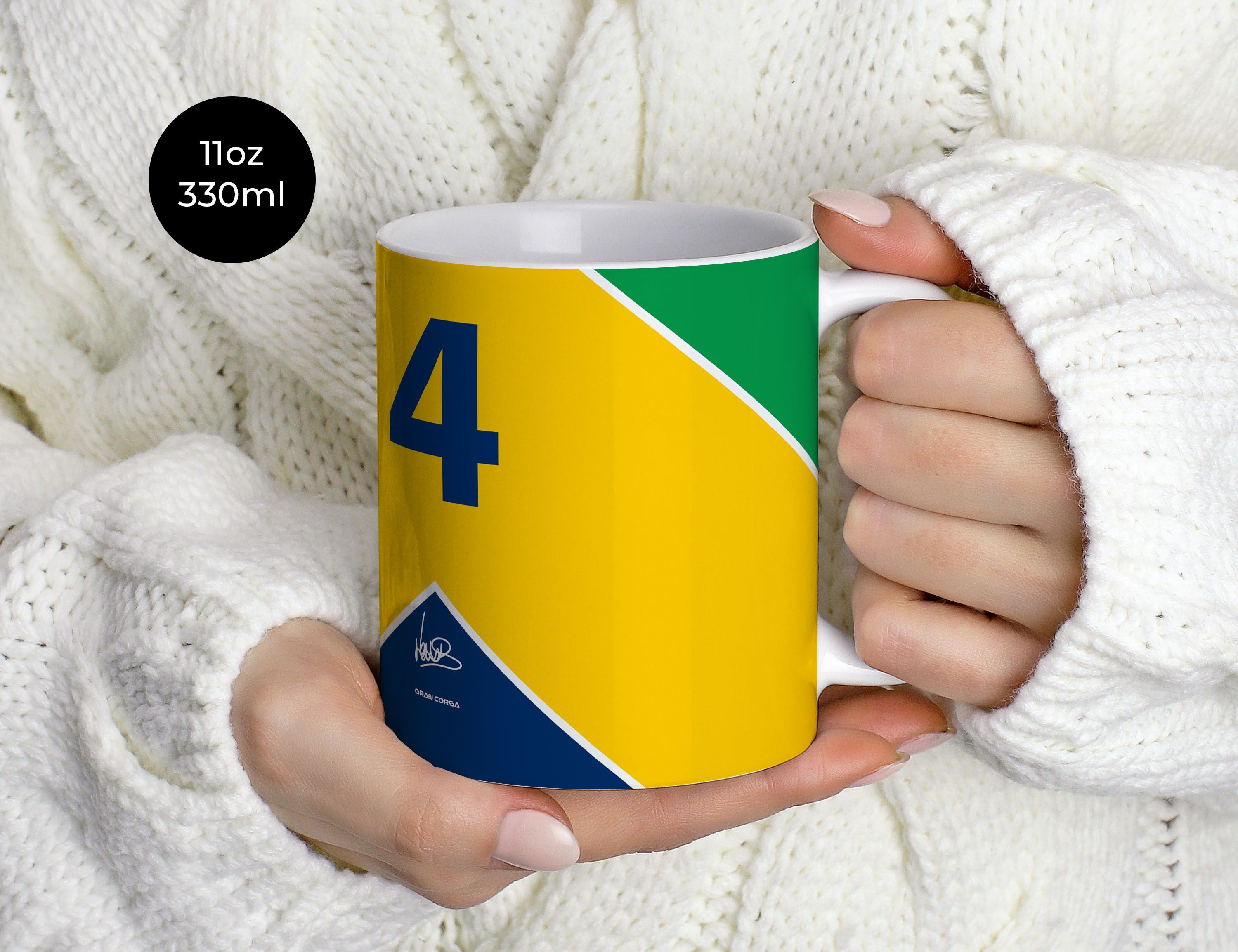 Lando Norris F1 McLaren 2024 Monaco GP Livery Mug