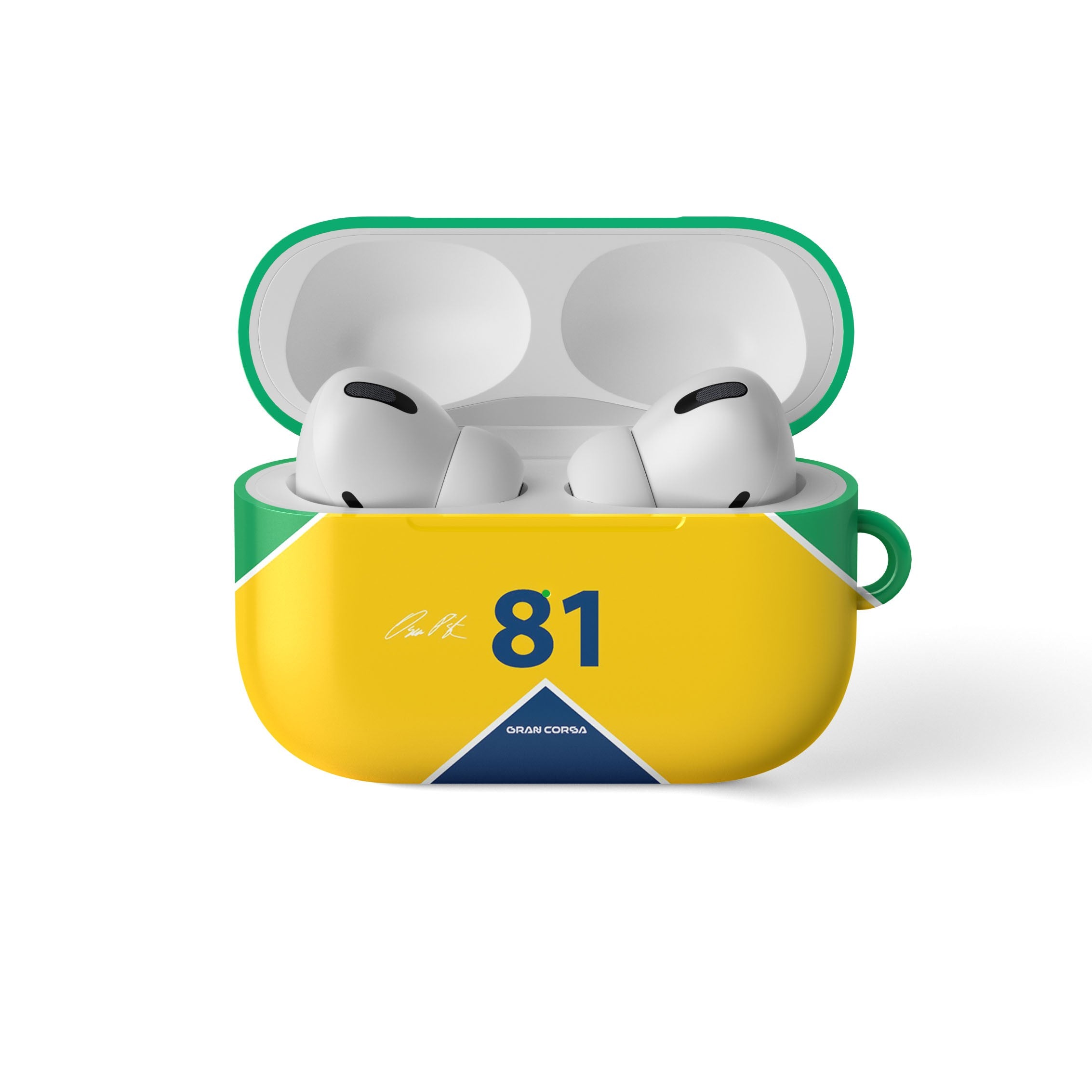 Oscar Piastri F1 McLaren 2024 Monaco GP Livery AirPods Case
