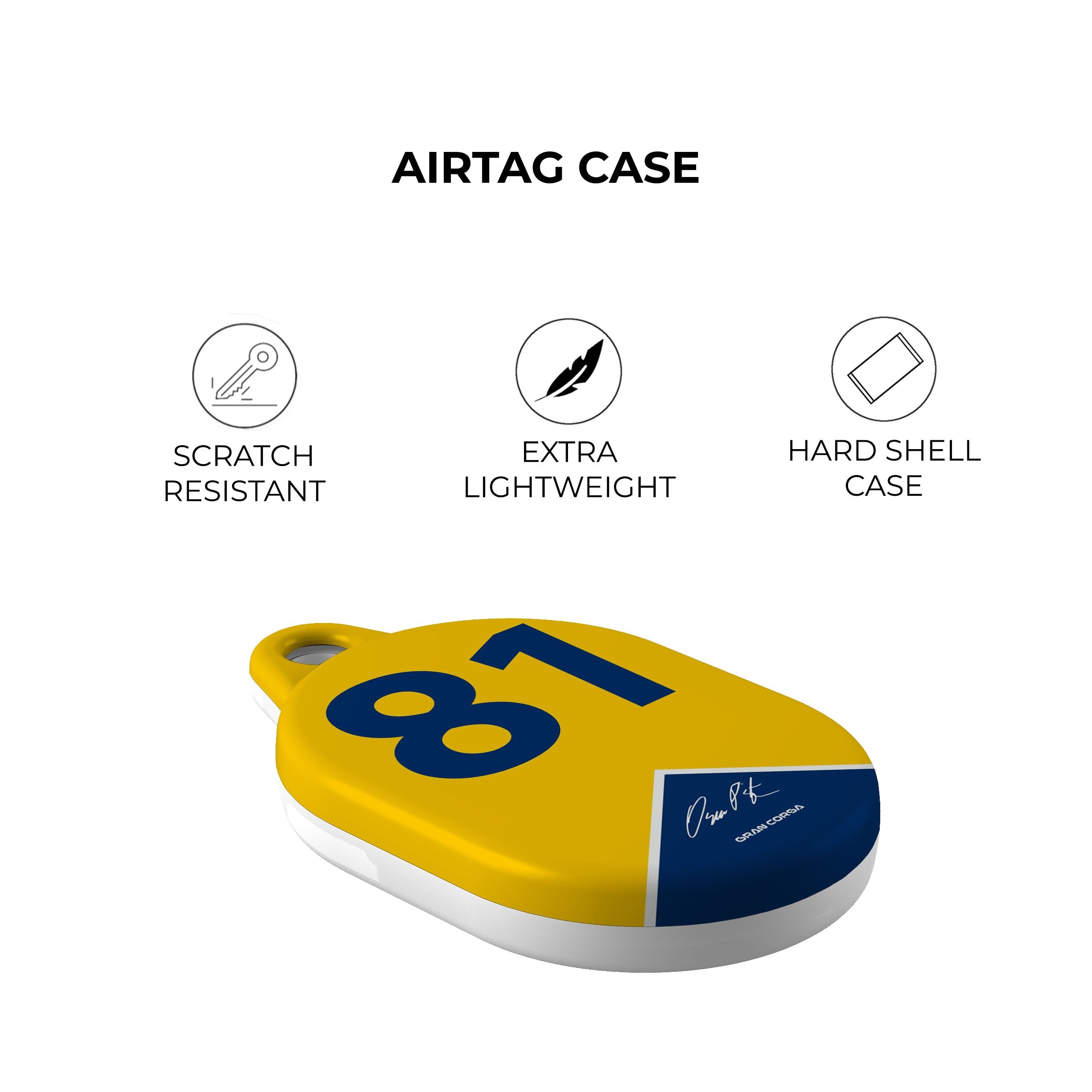 Oscar Piastri F1 McLaren 2024 Monaco GP Livery AirTag Holder