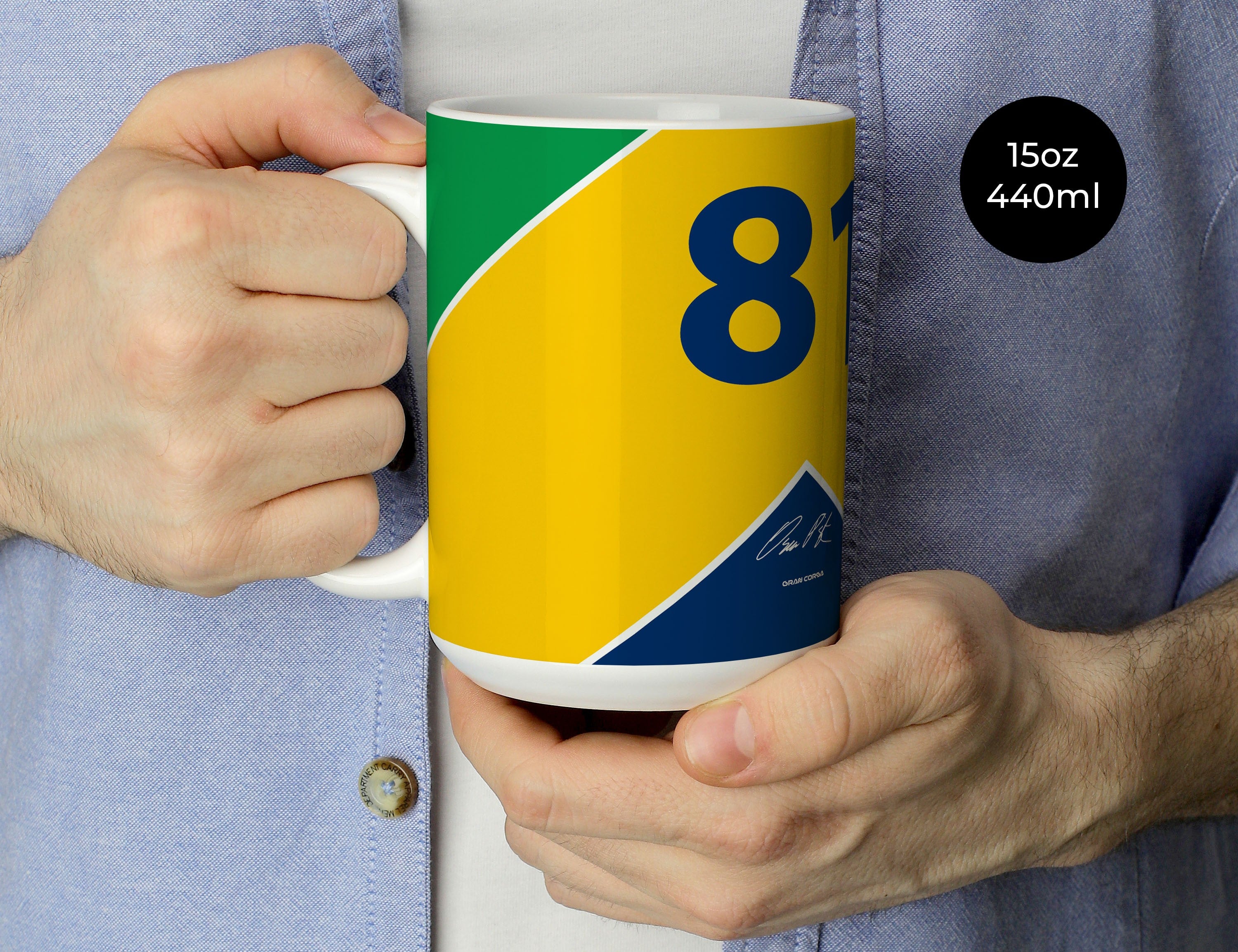 Oscar Piastri F1 McLaren 2024 Monaco GP Livery Mug