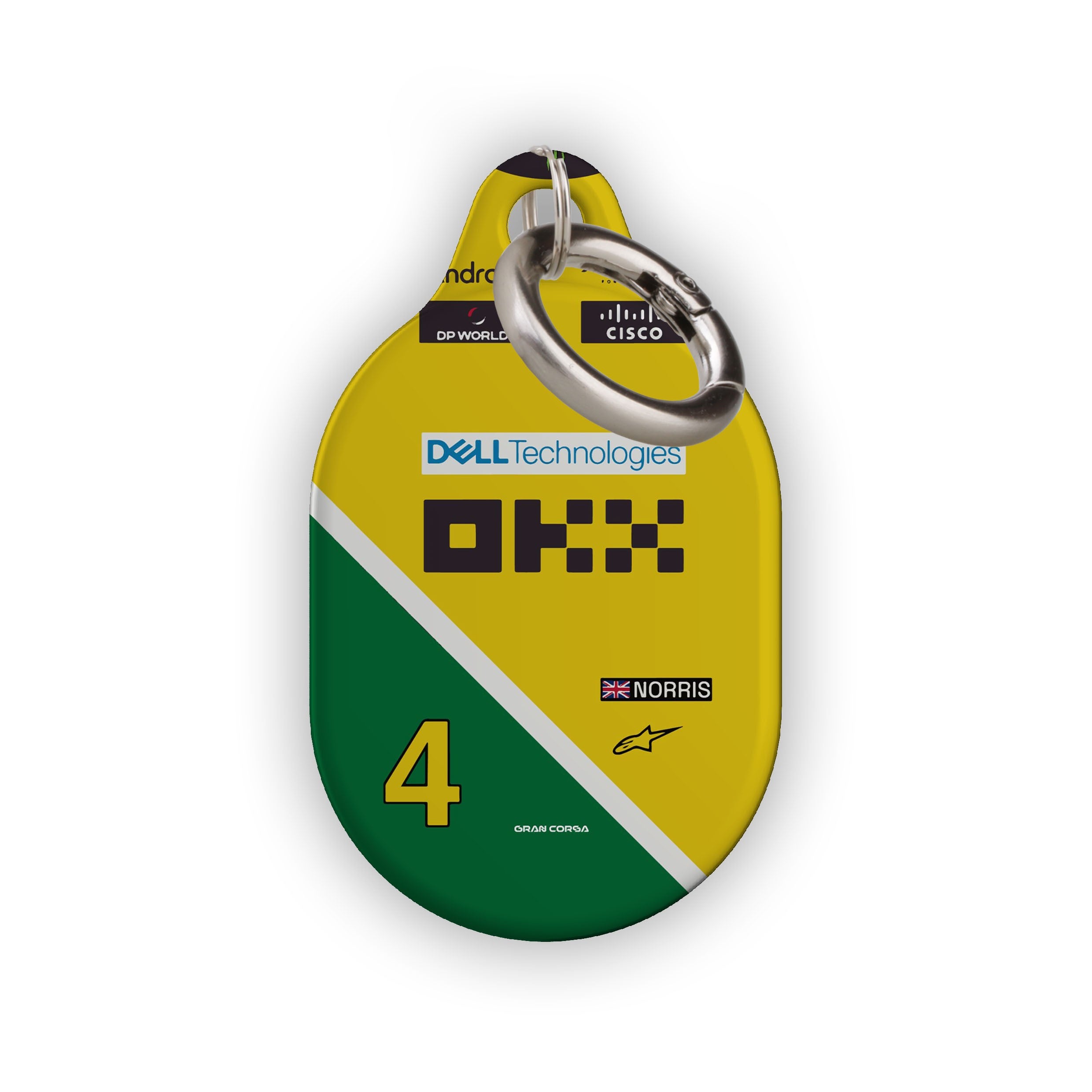 Lando Norris F1 McLaren 2024 Monaco GP Suit AirTag Holder