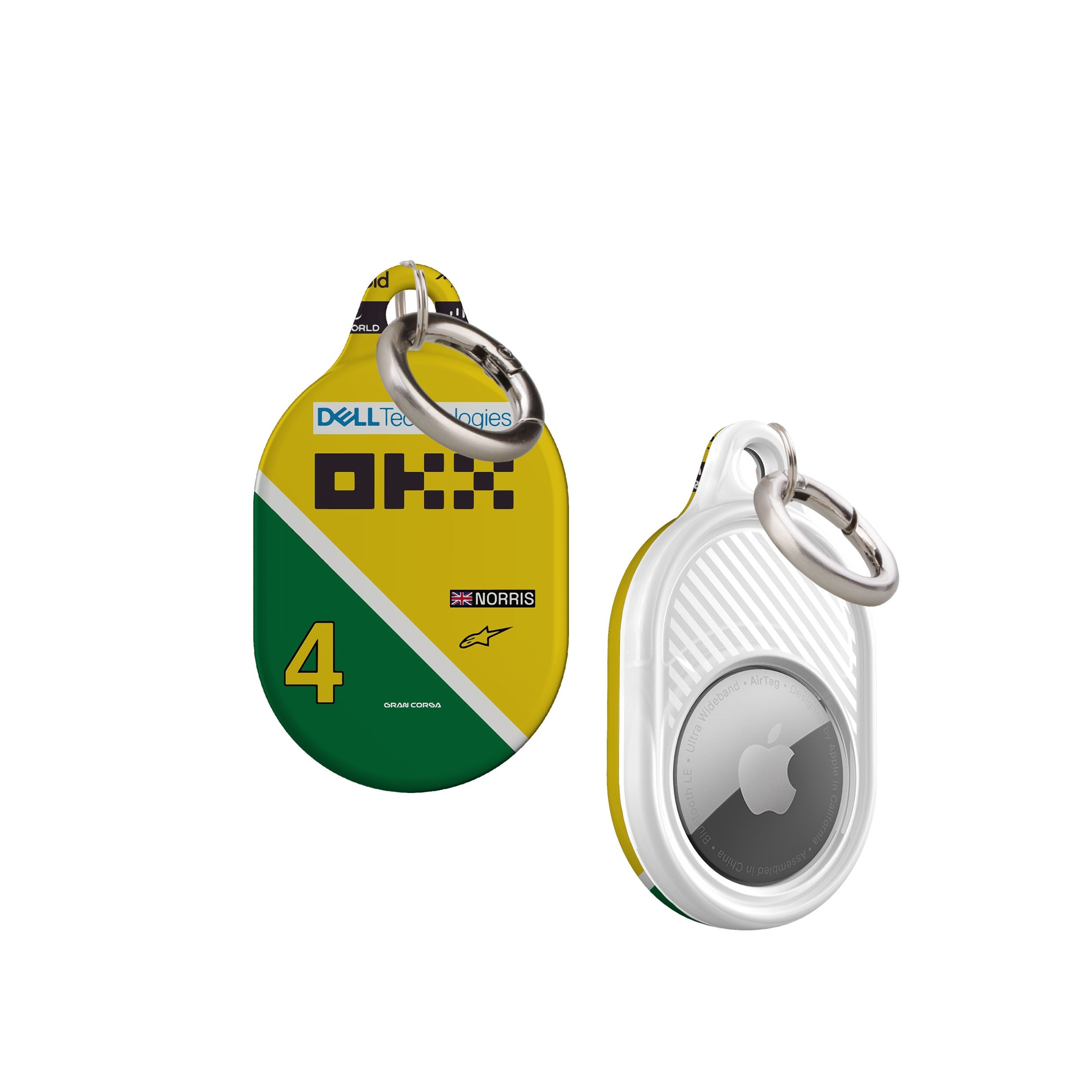 Lando Norris F1 McLaren 2024 Monaco GP Suit AirTag Holder