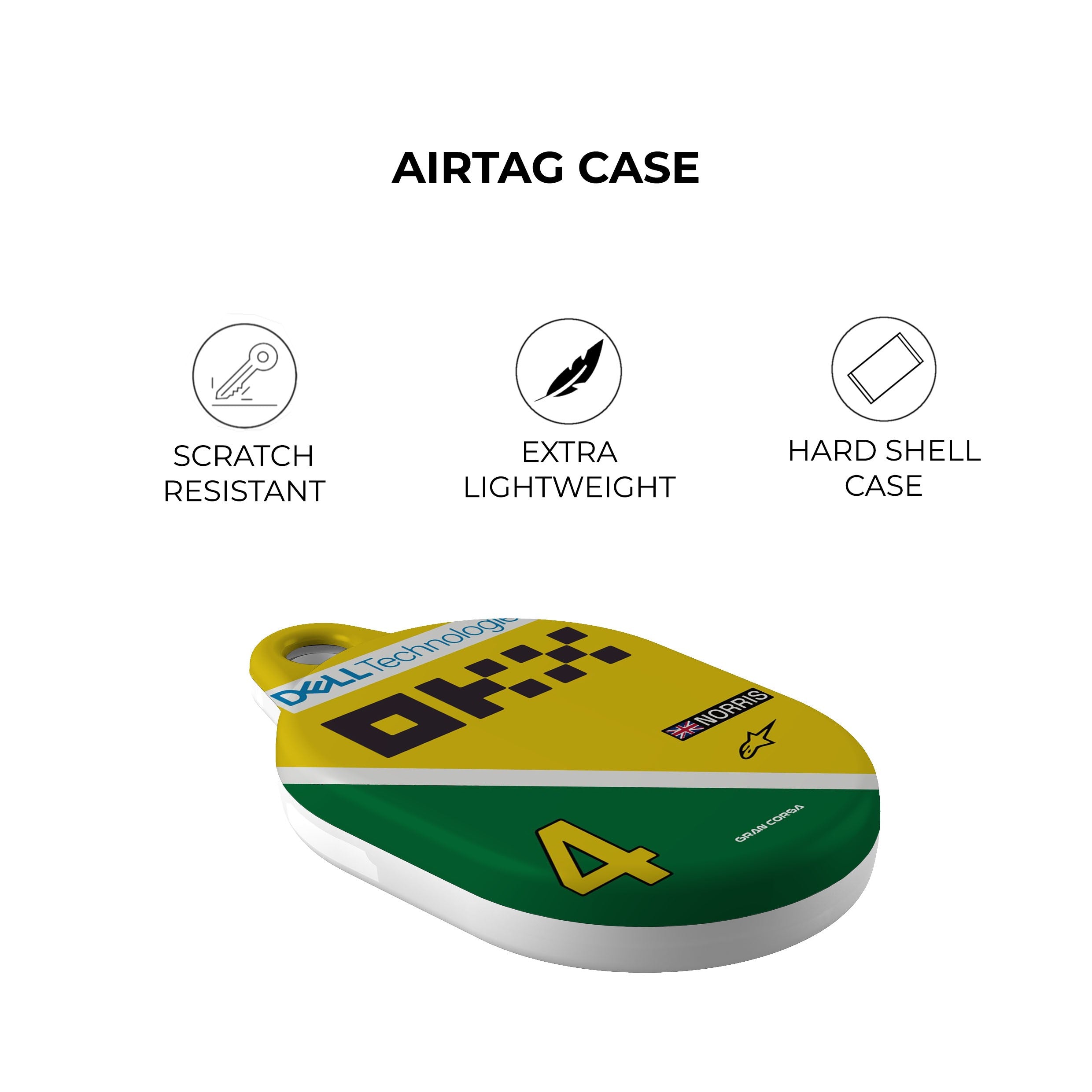 Lando Norris F1 McLaren 2024 Monaco GP Suit AirTag Holder