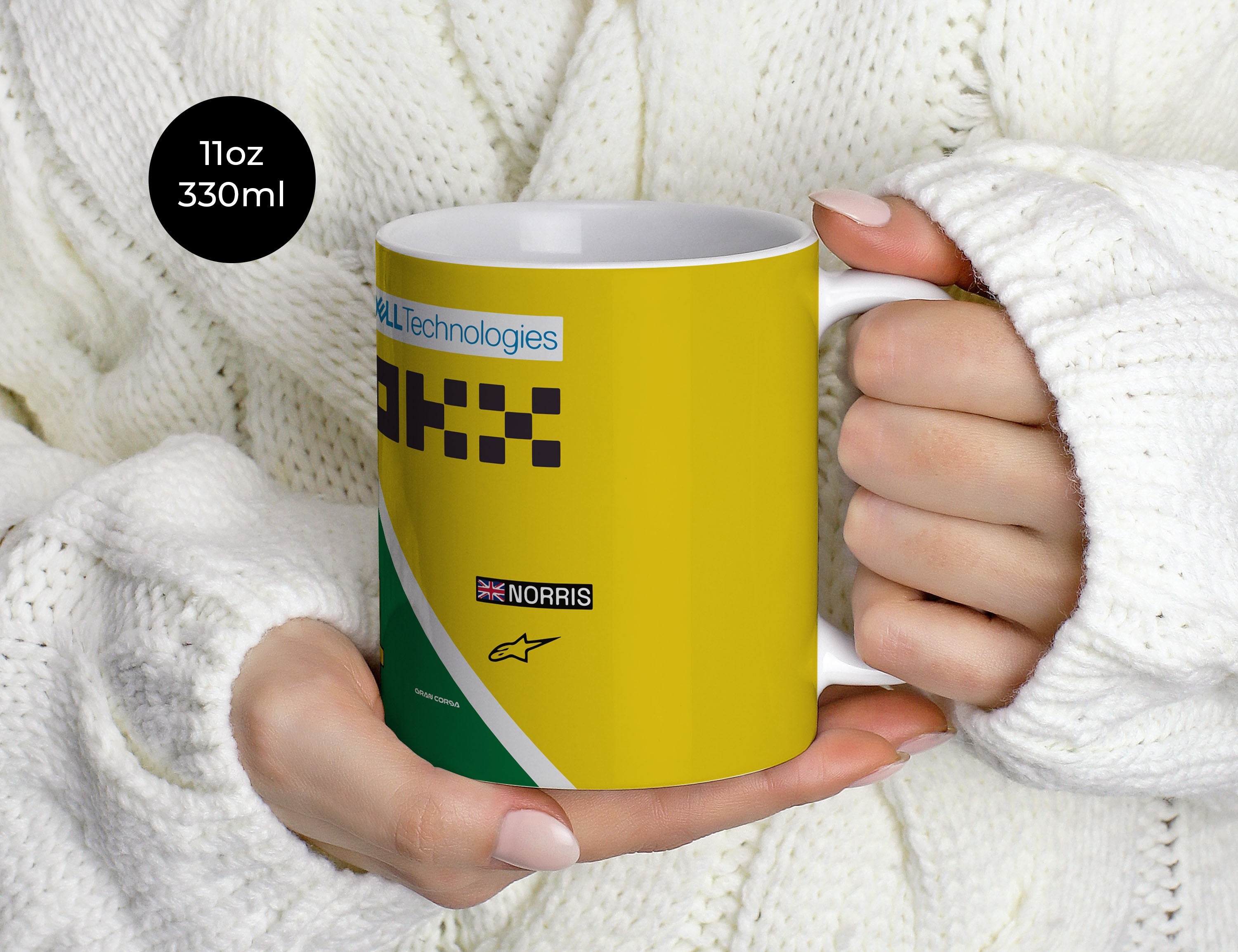 Lando Norris F1 McLaren 2024 Monaco GP Suit Mug