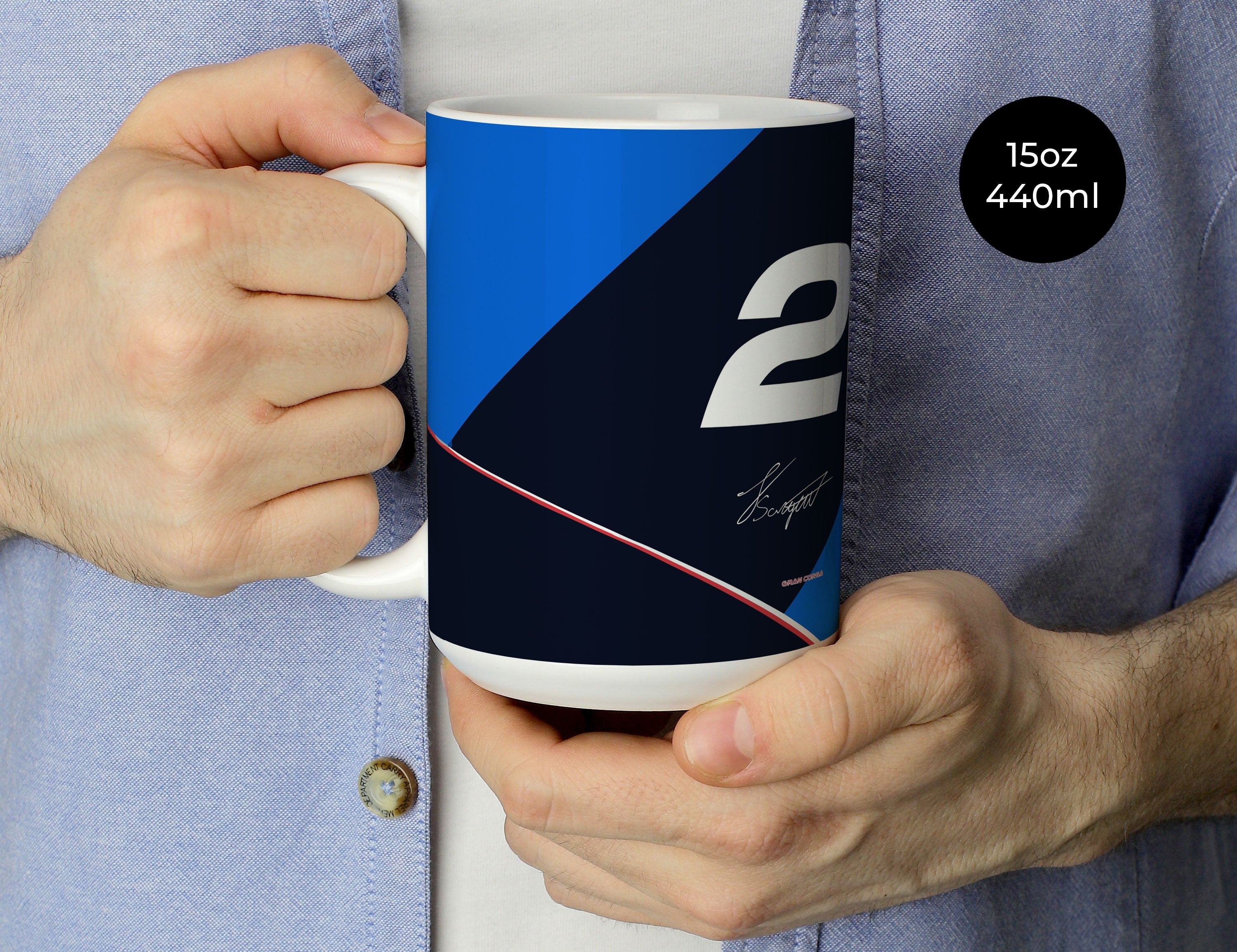 Logan Sargeant F1 Williams 2024 Season Livery Mug