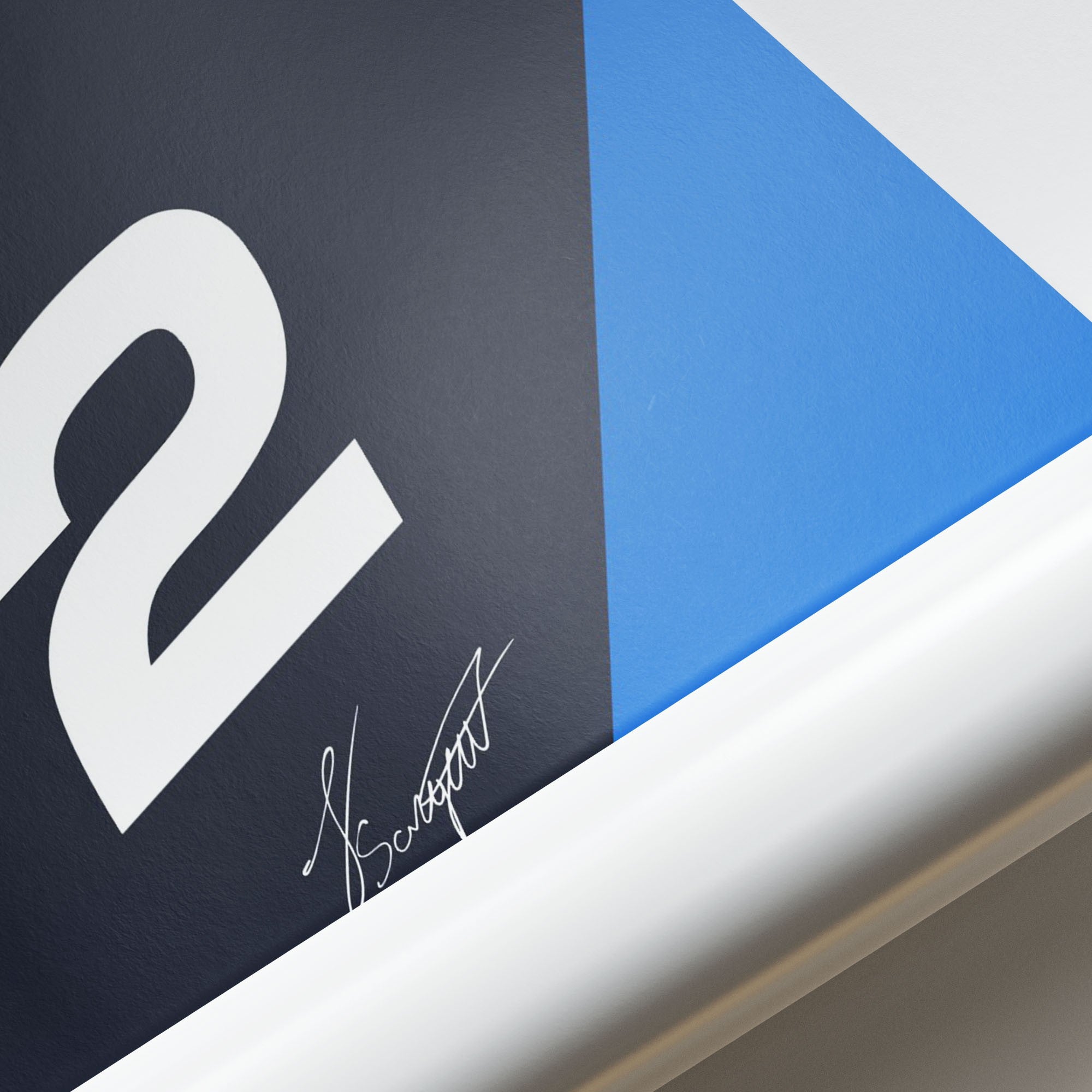 Logan Sargeant F1 Williams 2024 Season Livery Poster