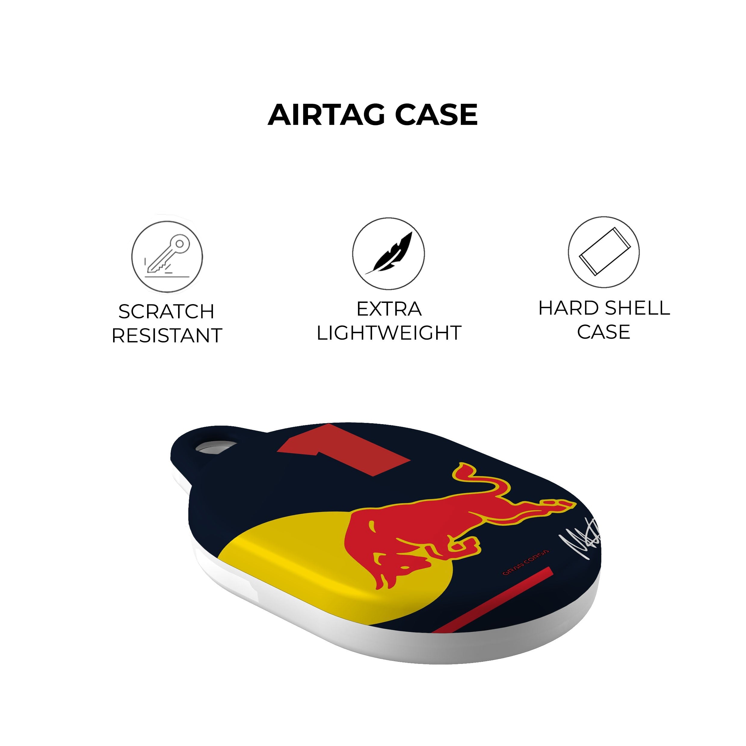 Max Verstappen F1 Red Bull Racing 2024 Season Livery AirTag Holder