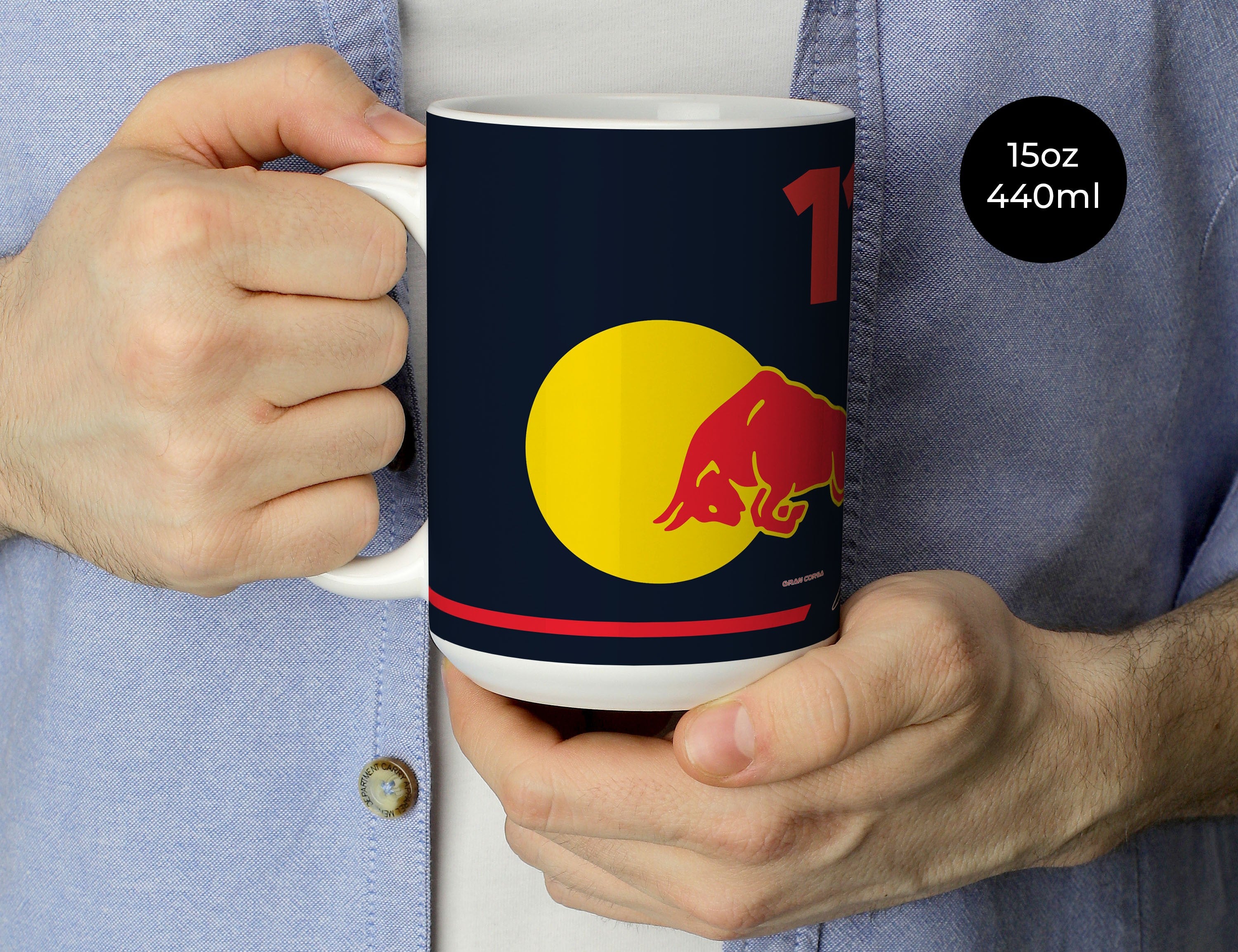 Sergio Perez F1 Red Bull Racing 2024 Season Livery Mug