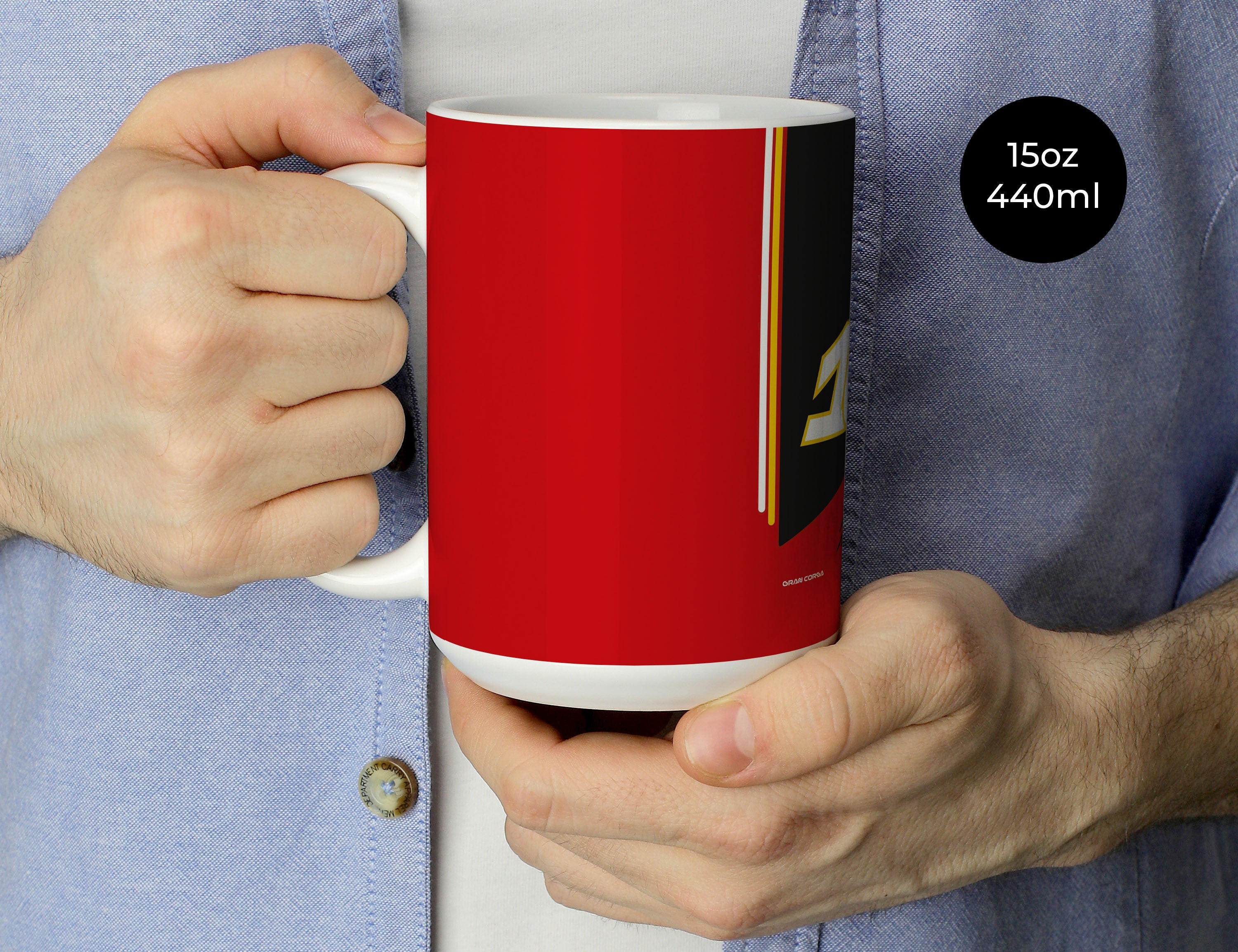 Charles Leclerc F1 Ferrari 2024 SF-24 Livery Mug