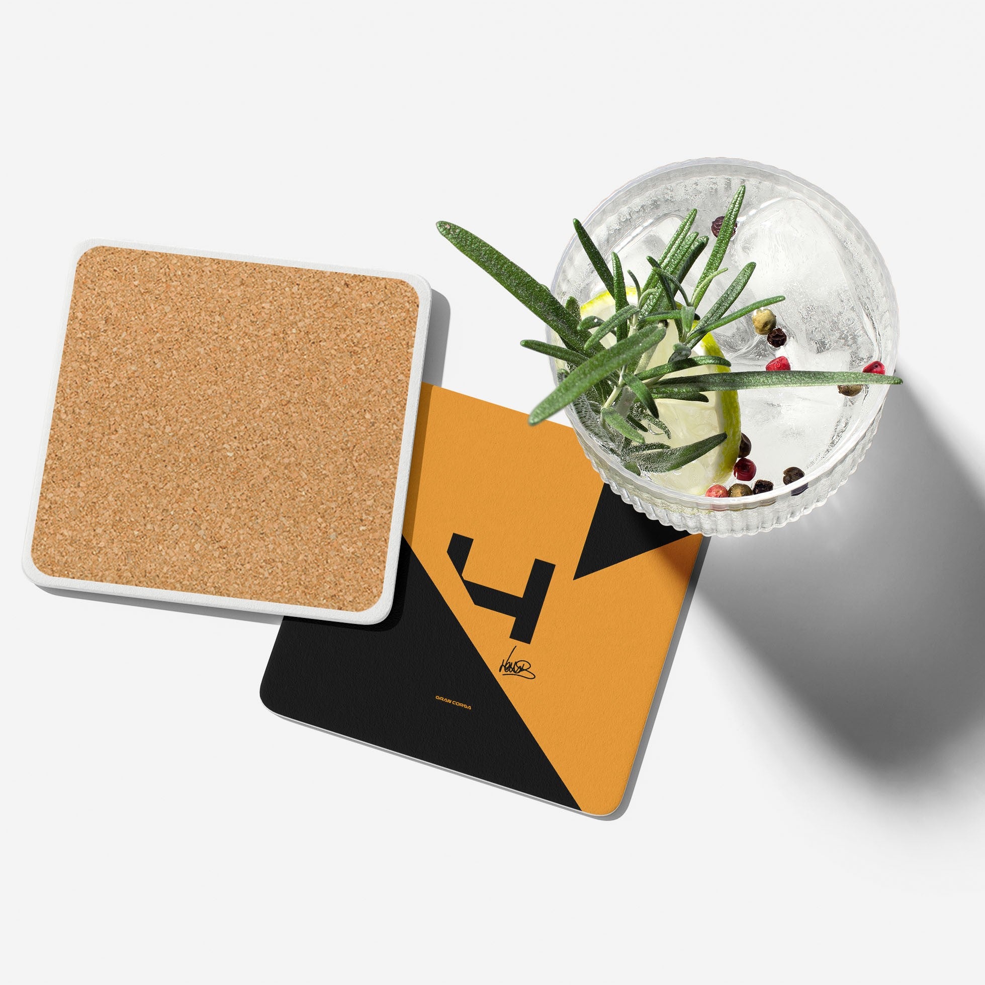 Lando Norris F1 McLaren 2024 MCL38 Livery Coaster