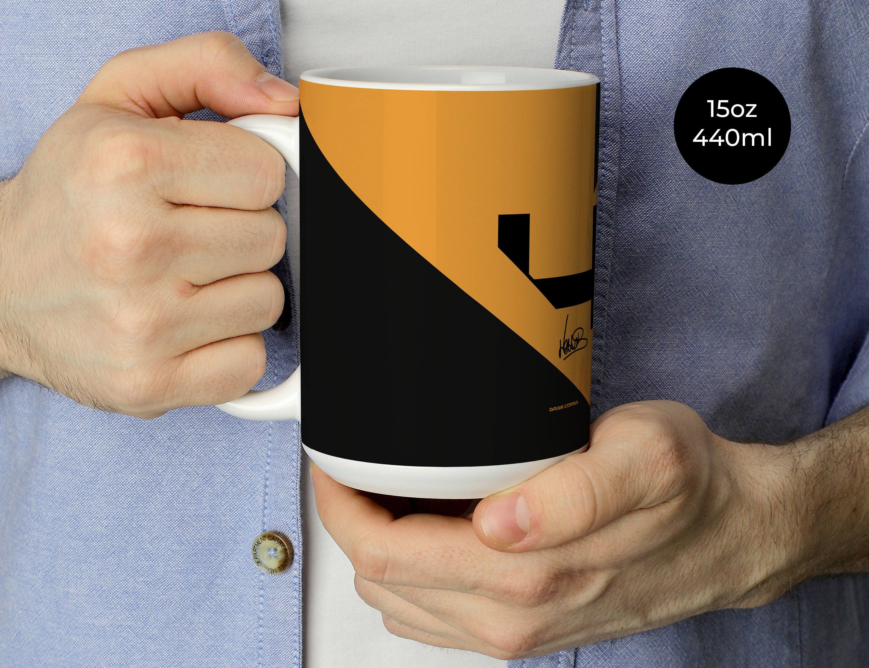 Lando Norris F1 McLaren 2024 MCL38 Livery Mug