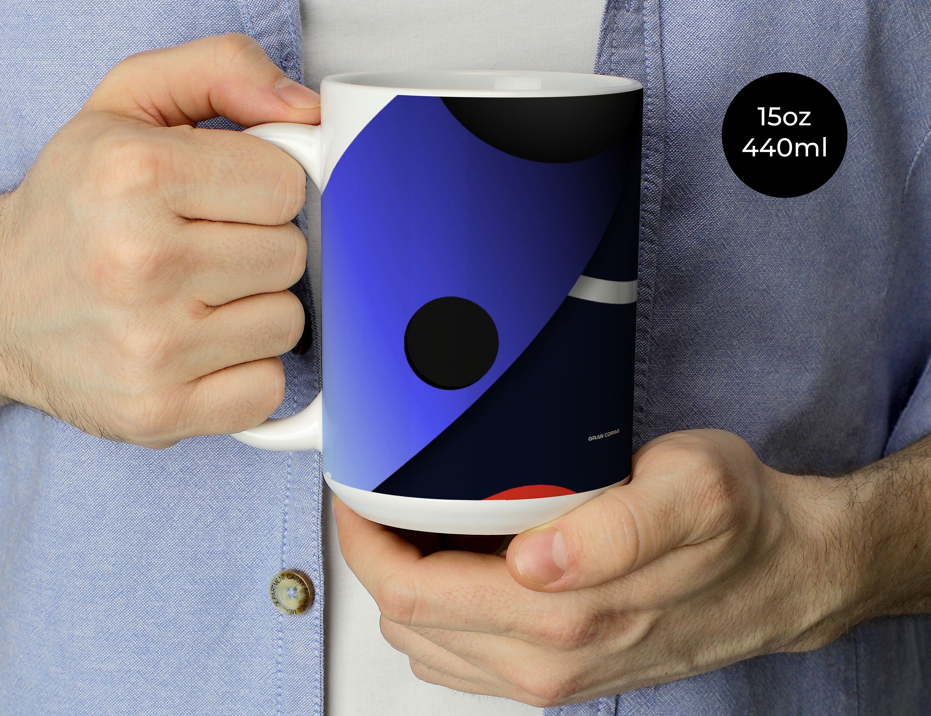 Max Verstappen F1 Red Bull Racing 2024 Miami GP Helmet Mug