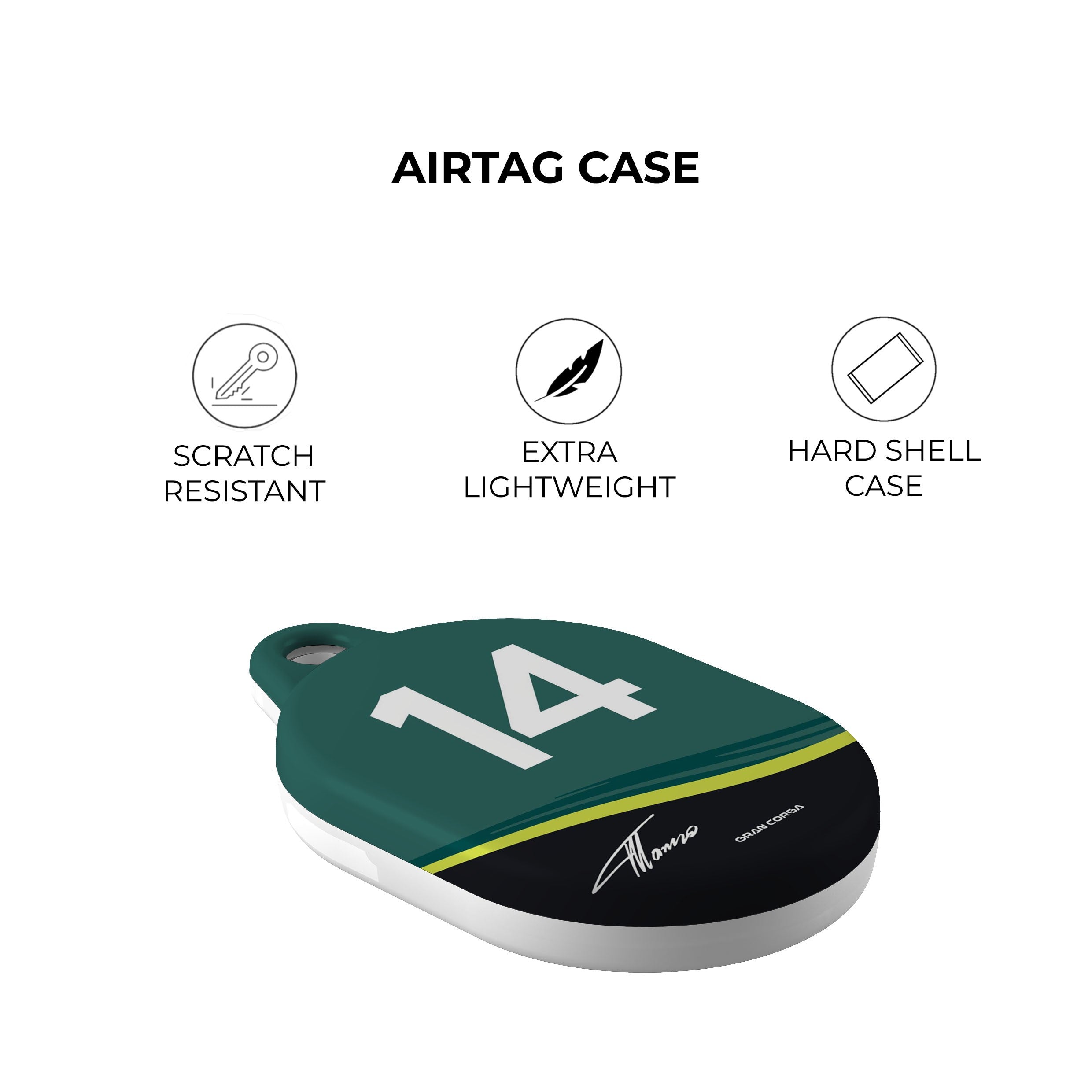 Fernando Alonso F1 2024 – AirTag Case