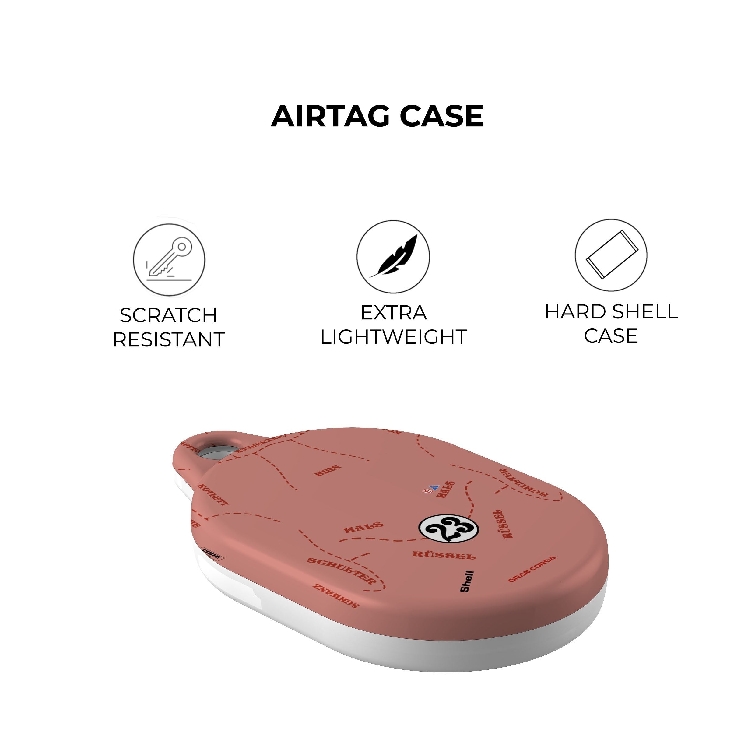 Porsche 1971 917/20 "Pink Pig" Le Mans WED Livery AirTag Holder