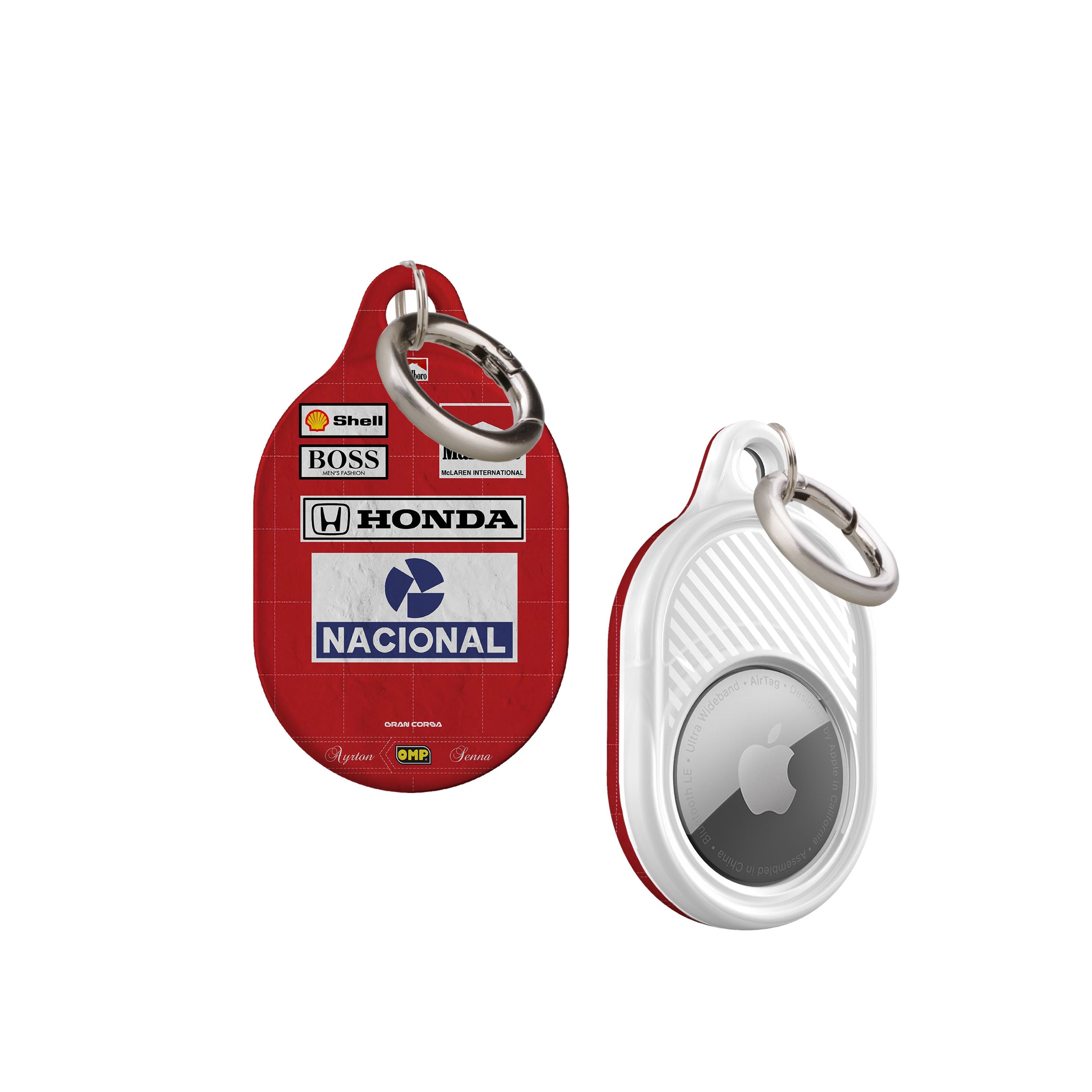 Ayrton Senna F1 McLaren 1988 Season Suit AirTag Holder