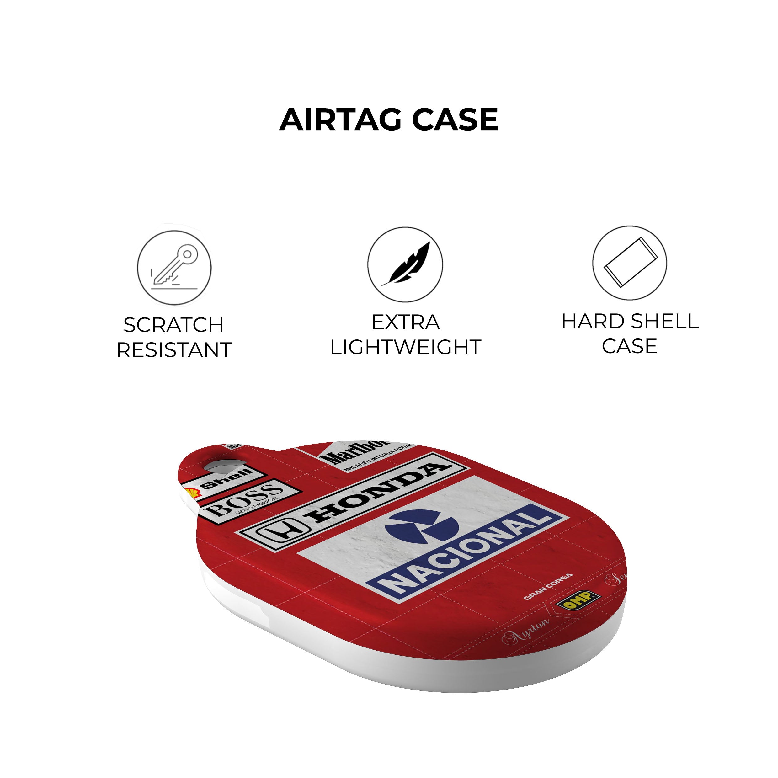 Ayrton Senna F1 McLaren 1988 Season Suit AirTag Holder