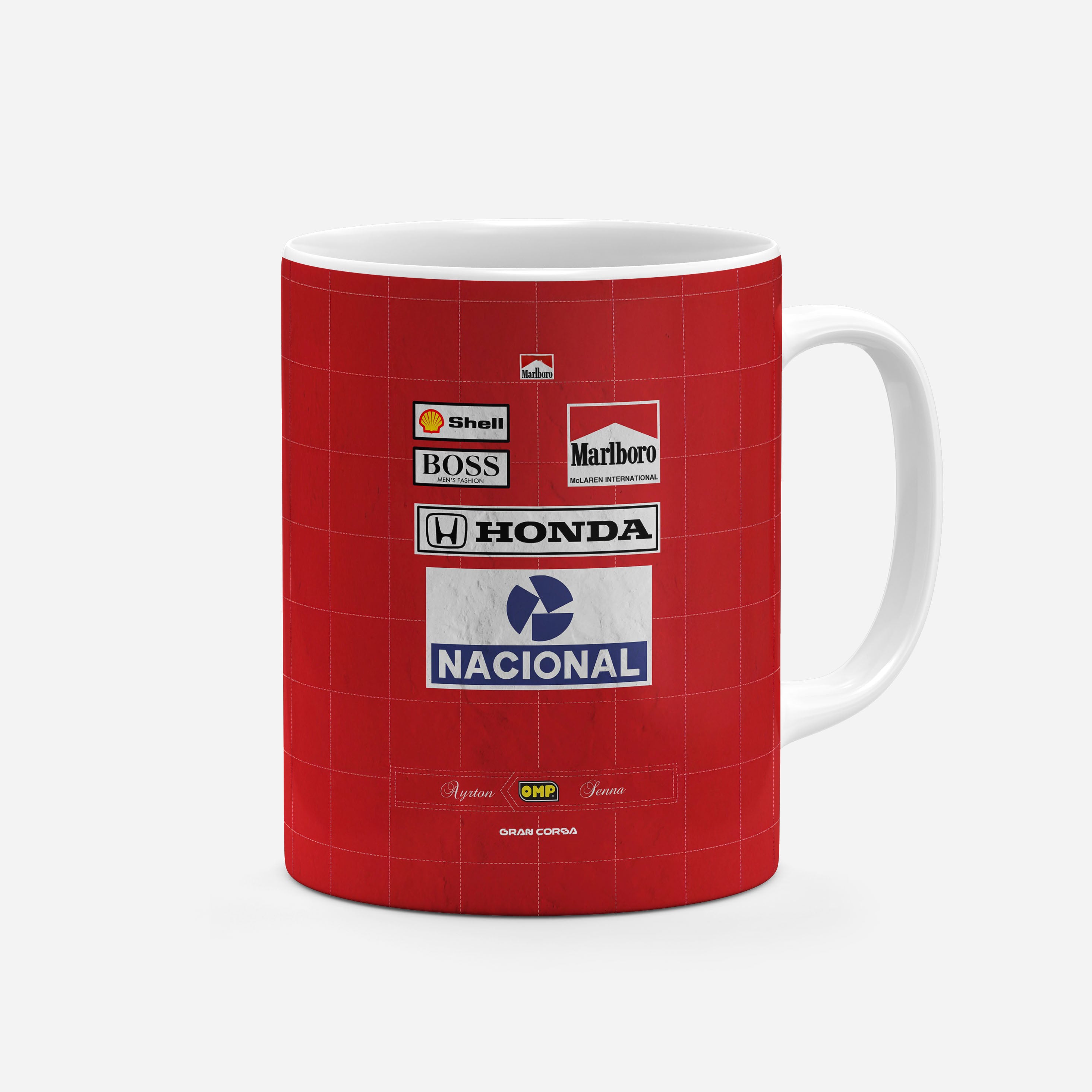 Ayrton Senna F1 McLaren 1988 Season Suit Mug