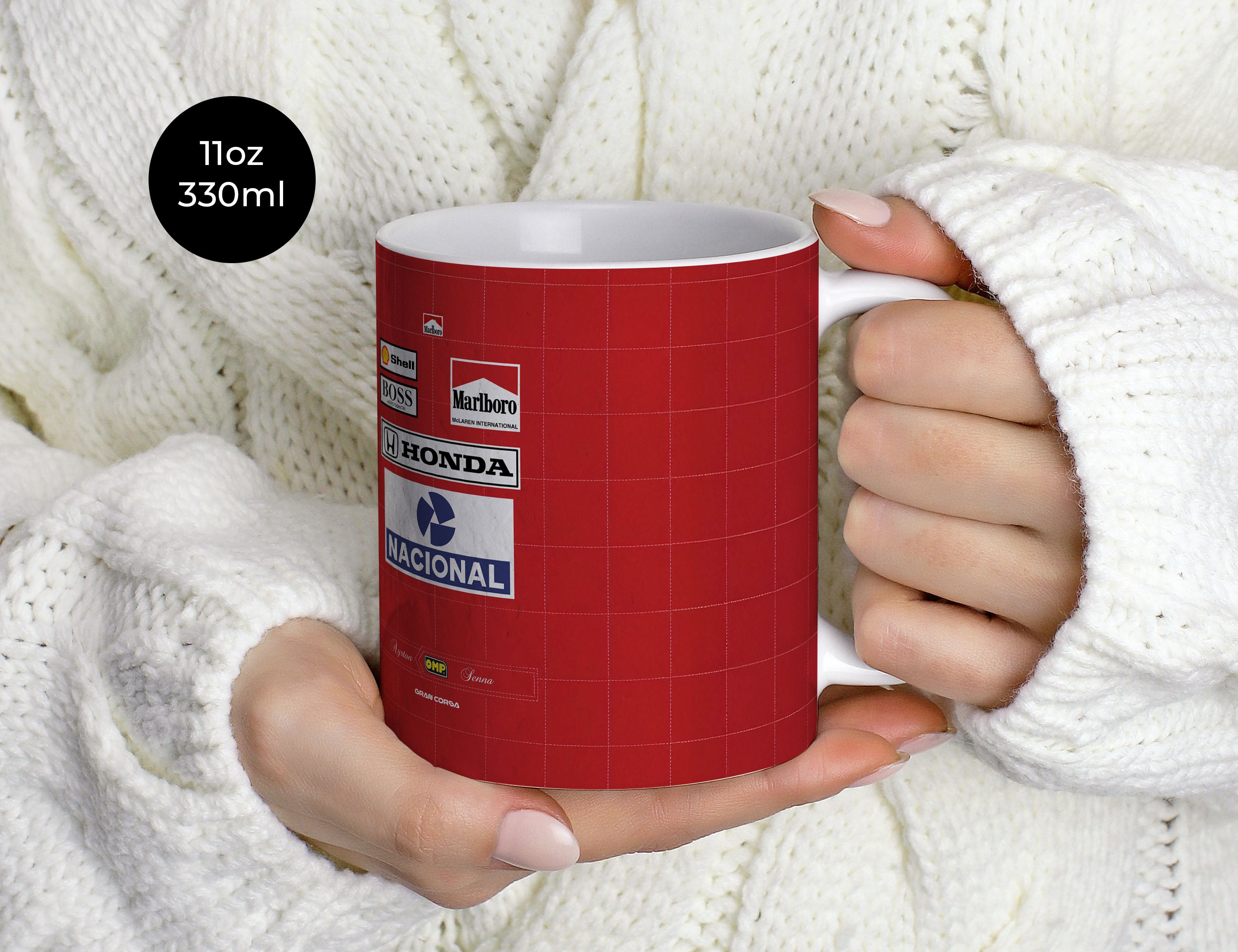 Ayrton Senna F1 McLaren 1988 Season Suit Mug