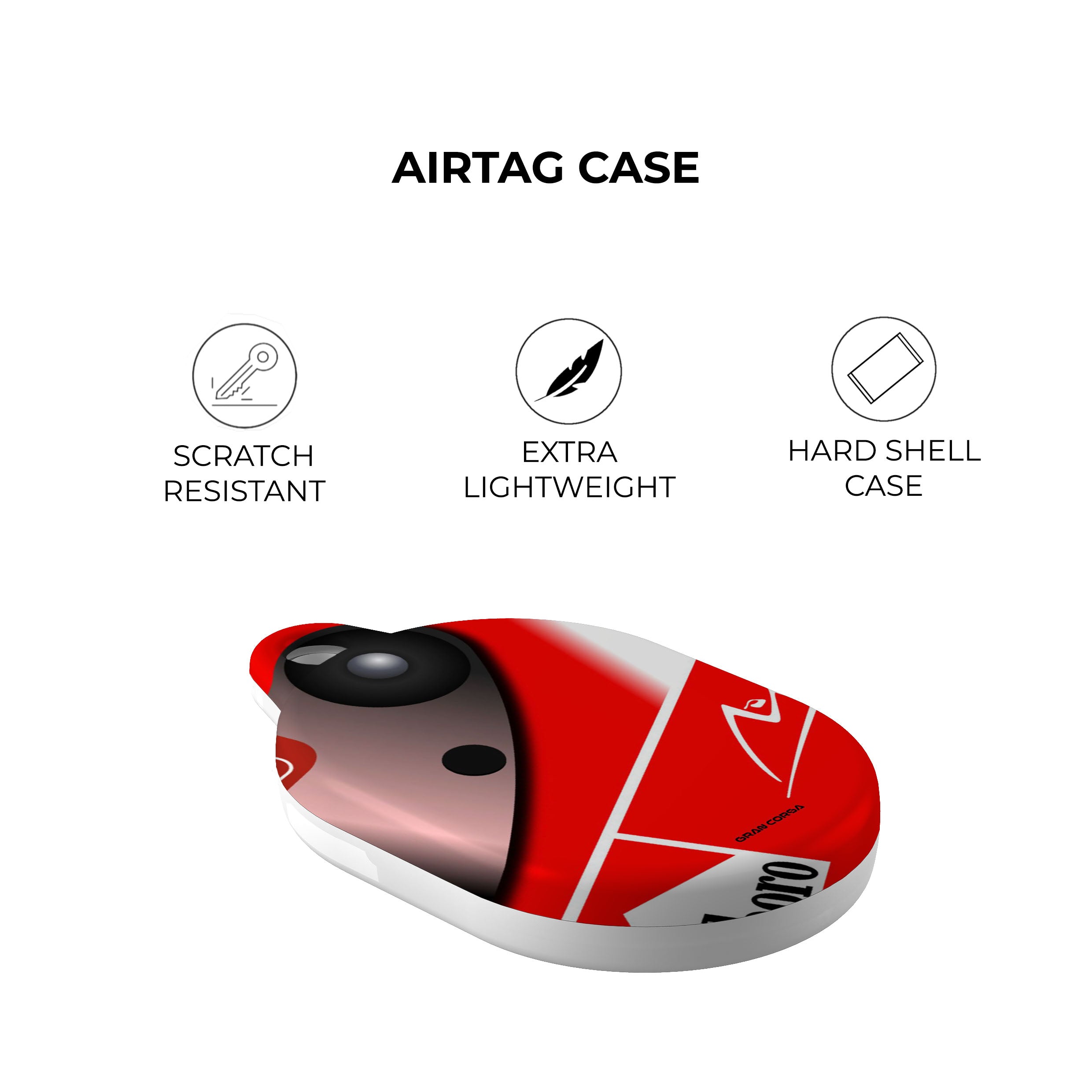 Michael Schumacher F1 Ferrari 2004 Season Helmet AirTag Holder
