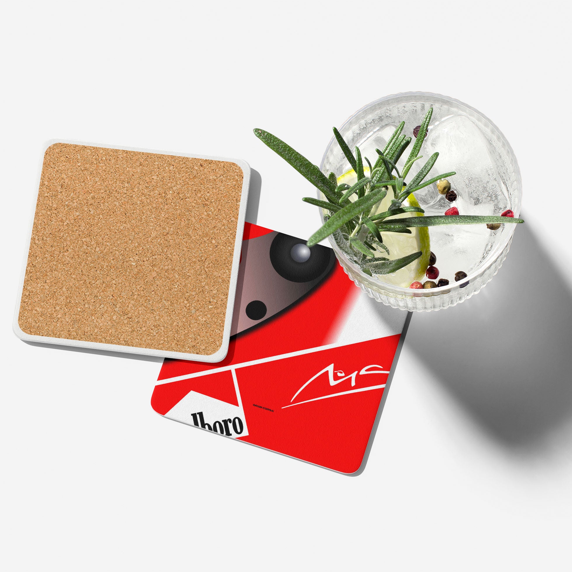 Michael Schumacher F1 Ferrari 2004 Season Helmet Coaster