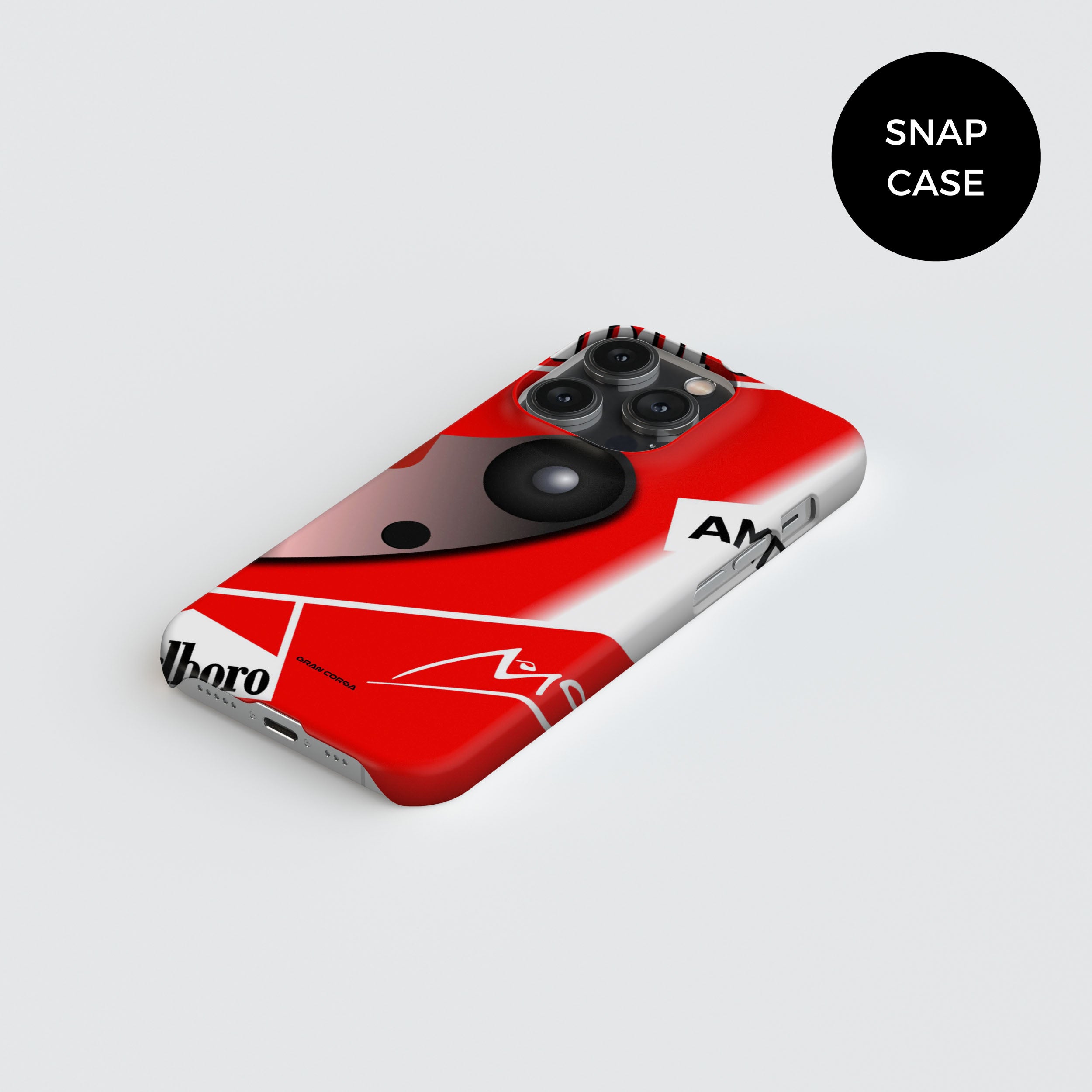 Ferrari Helmet Phone Case - Michael Schumacher 2004 F1 Racing Design Protector