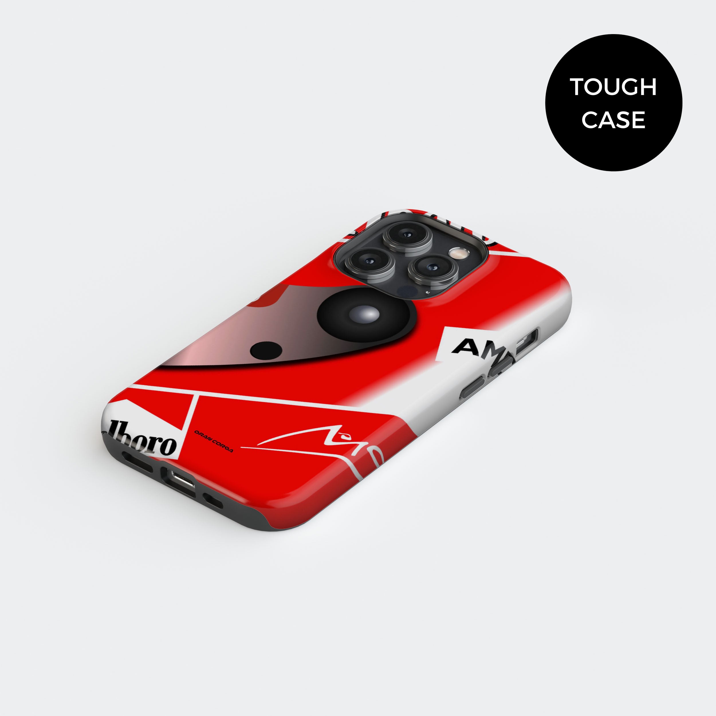 Ferrari Helmet Phone Case - Michael Schumacher 2004 F1 Racing Design Protector