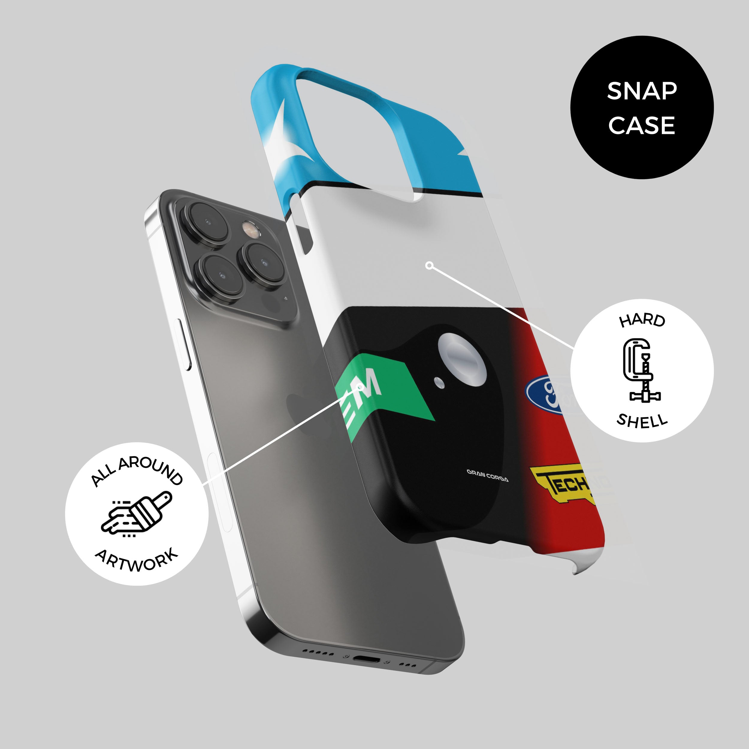 Michael Schumacher Phone Case – Ferrari F1 1992 Helmet Design Collector Edition