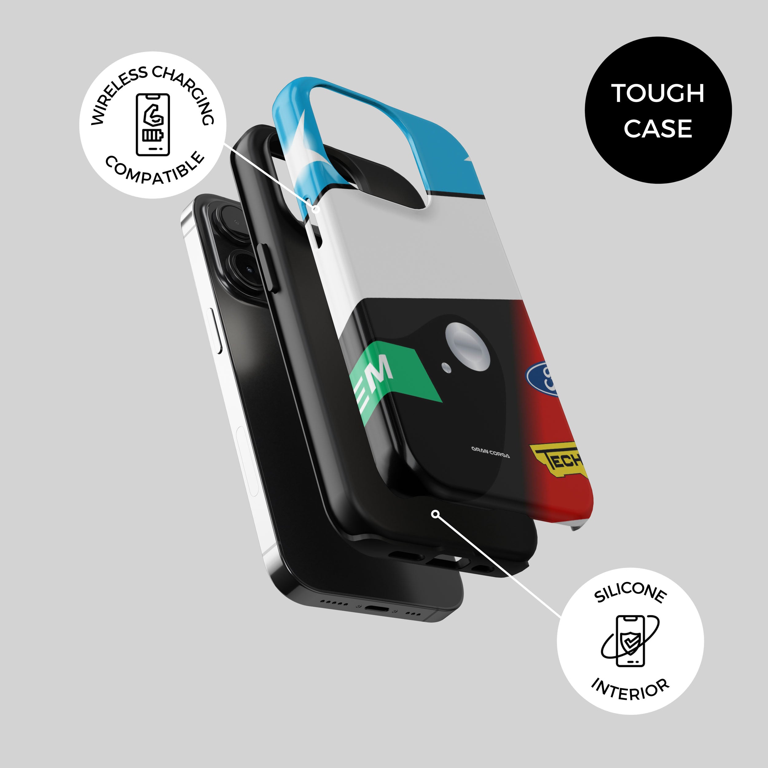 Michael Schumacher Phone Case – Ferrari F1 1992 Helmet Design Collector Edition