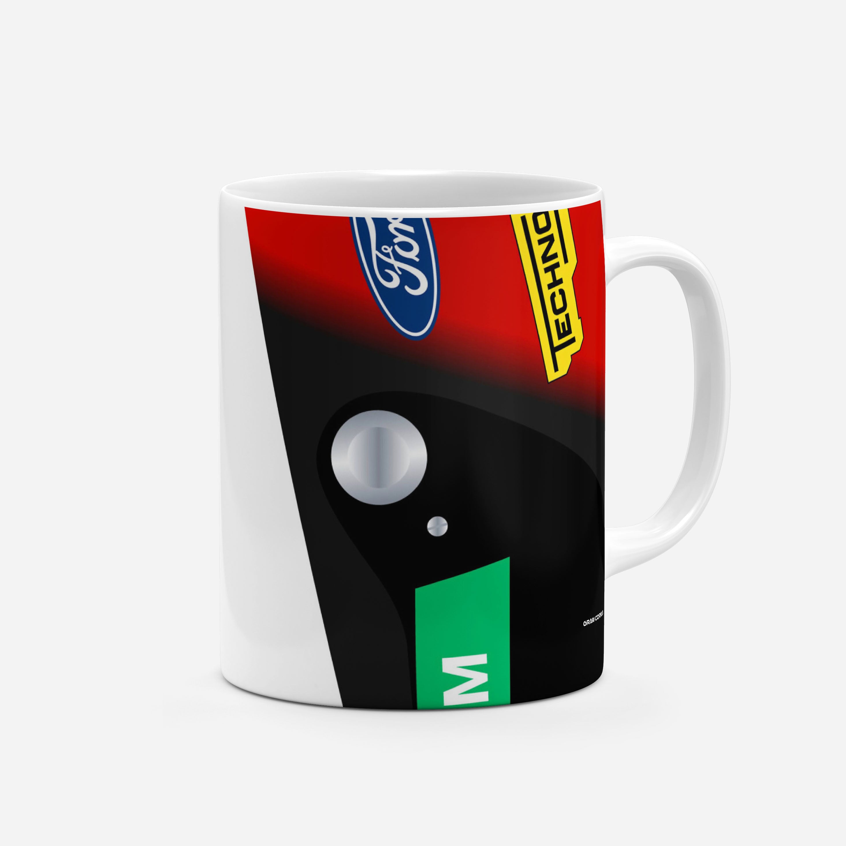 Michael Schumacher F1 Ferrari 1992 Season Helmet Mug