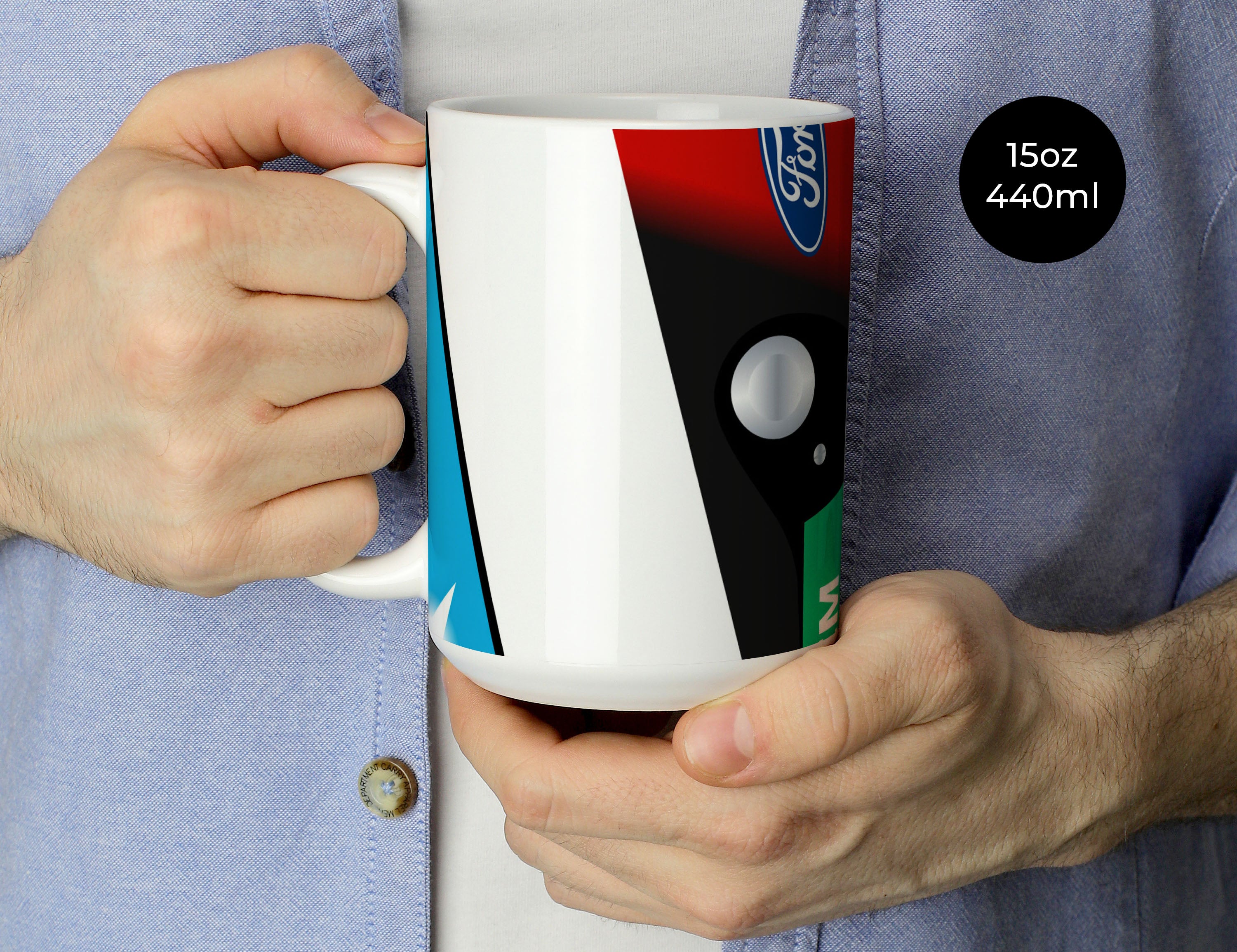 Michael Schumacher F1 Ferrari 1992 Season Helmet Mug