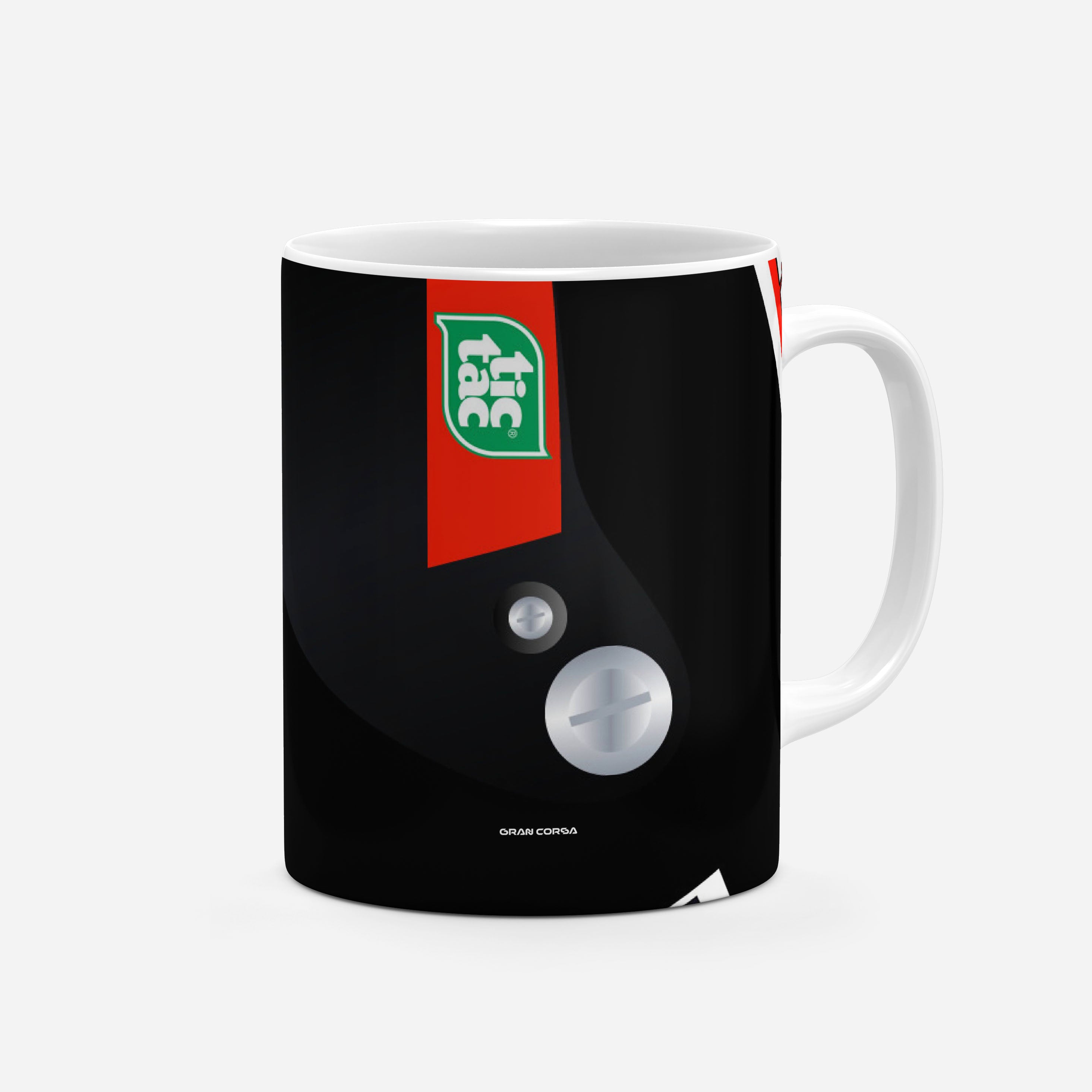 Michael Schumacher F1 Ferrari 2000 Season Helmet Mug