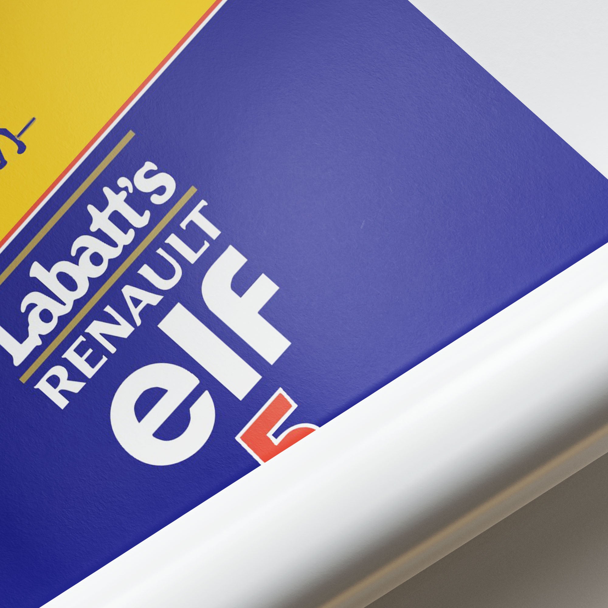 Nigel Mansell F1 Williams 1992 FW14B Livery Poster