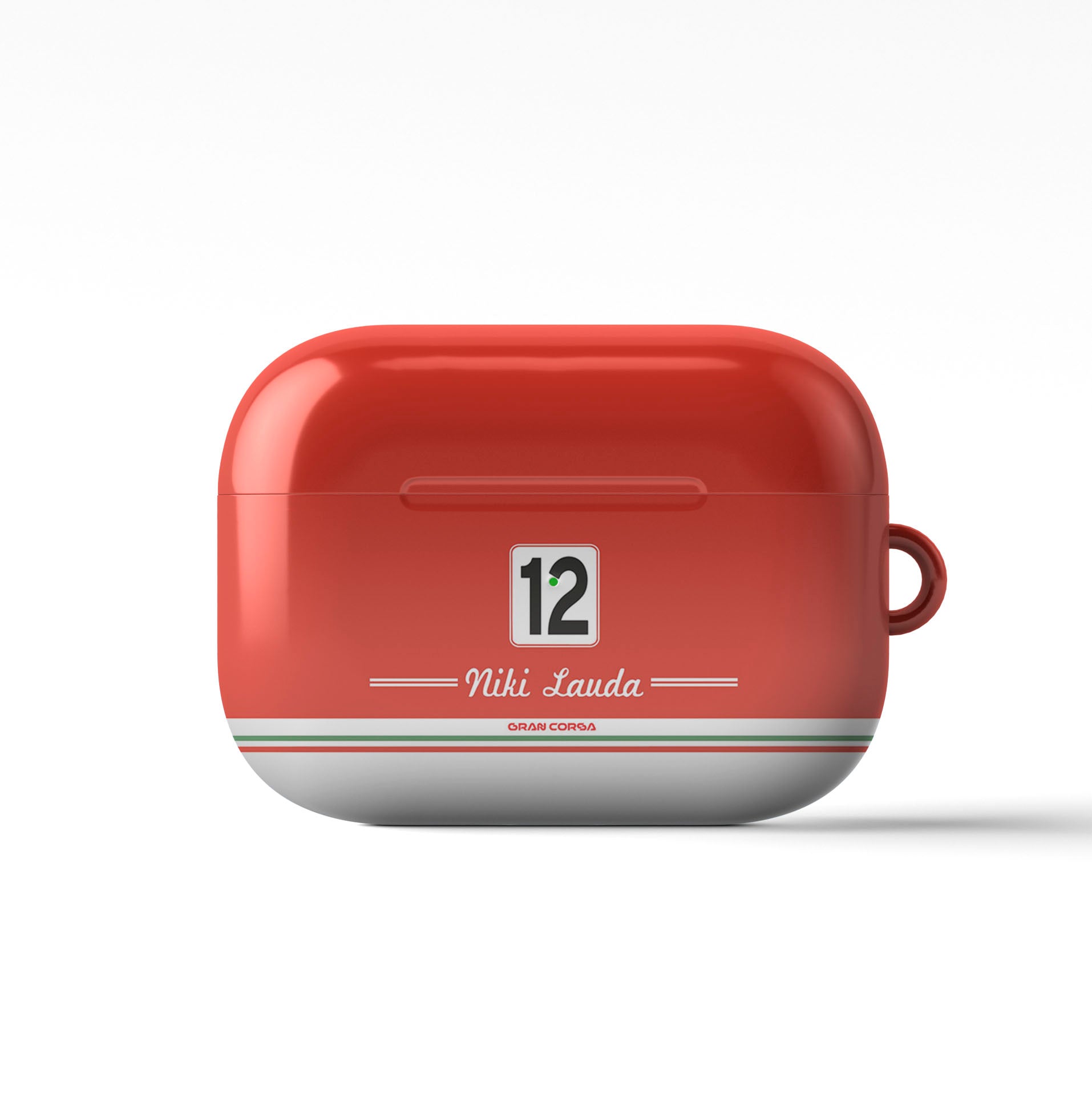 Niki Lauda F1 Ferrari 1975 312T2 Signed AirPods Case