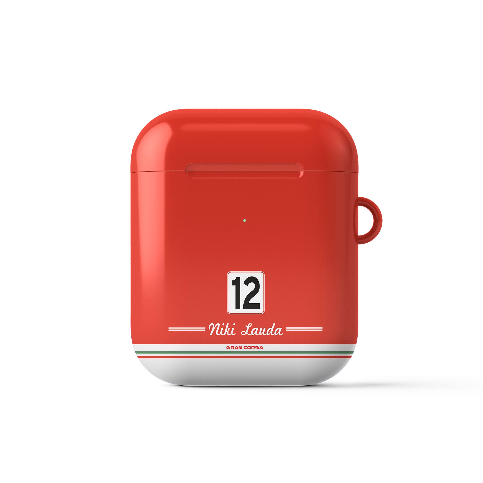 Niki Lauda F1 Ferrari 1975 312T2 Signed AirPods Case
