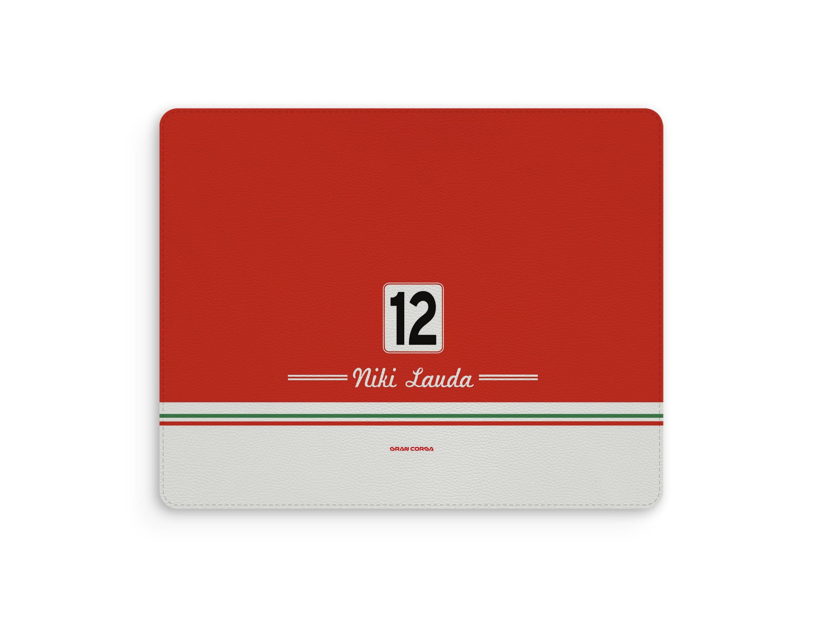 Niki Lauda F1 Ferrari 1975 312T2 Signed Mouse Mat