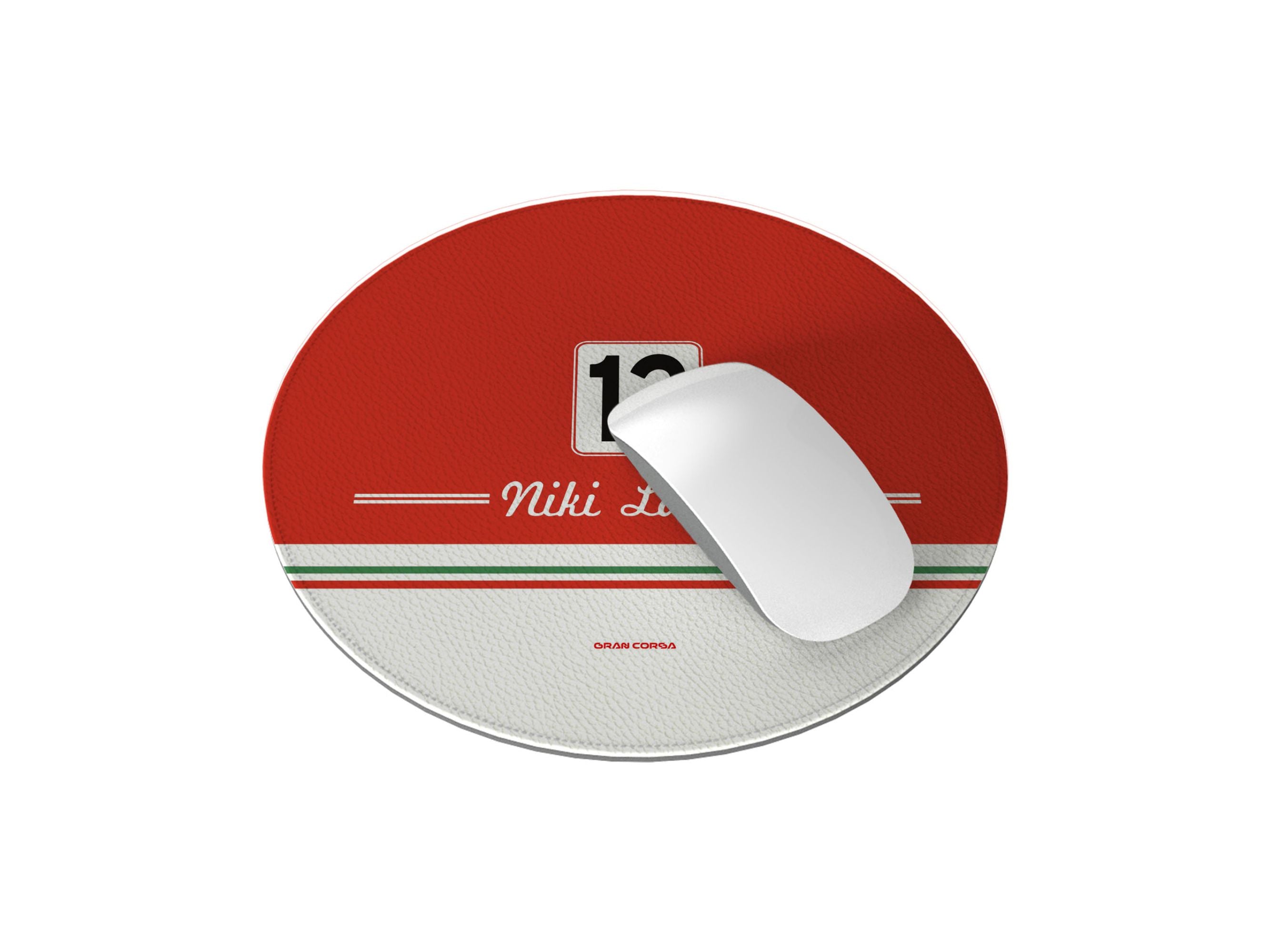 Niki Lauda F1 Ferrari 1975 312T2 Signed Mouse Mat